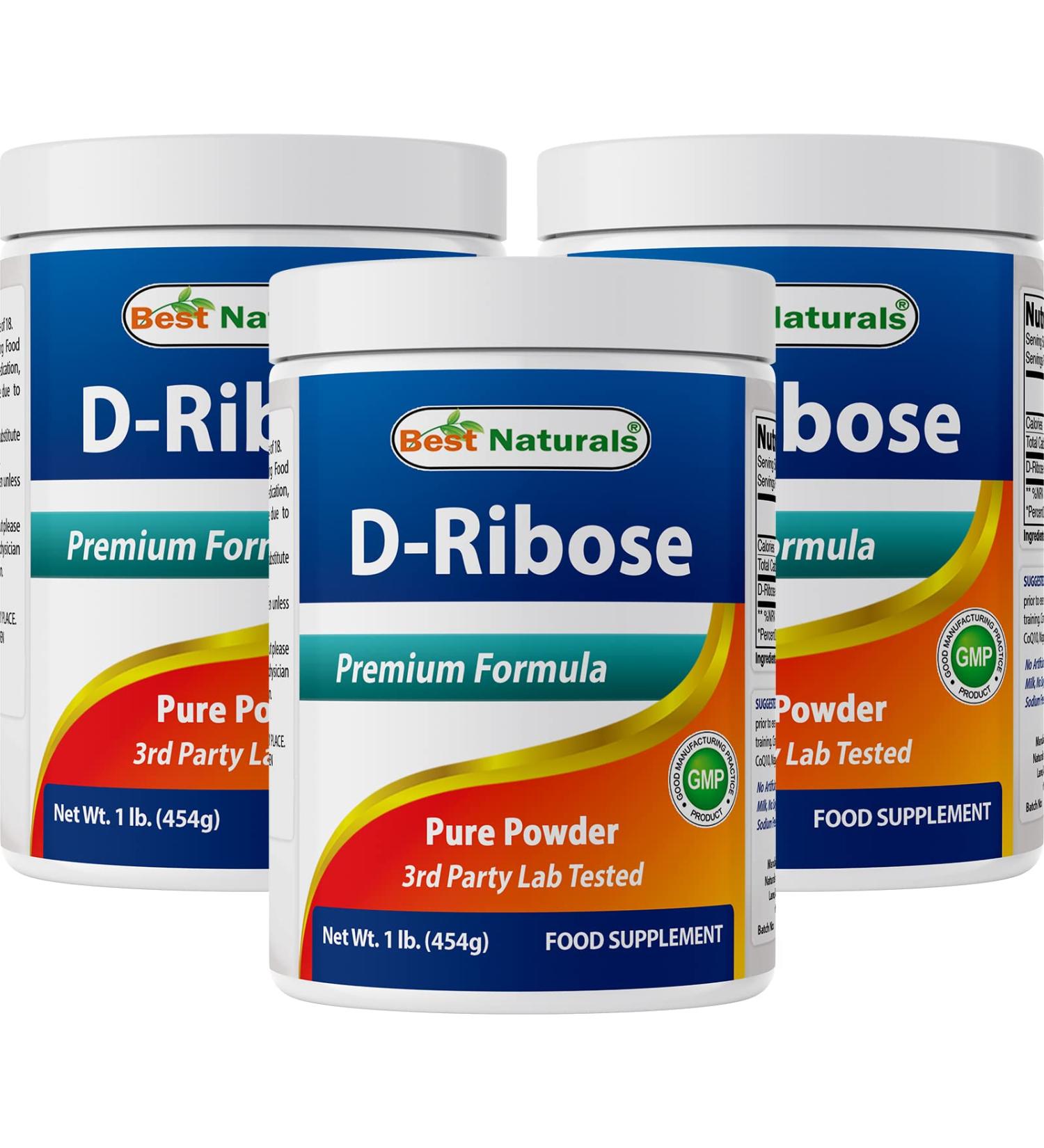 Best Naturals DRibose Powder 05 kg 05 kg Pack of 3 - Buy Online on GoSupps.com