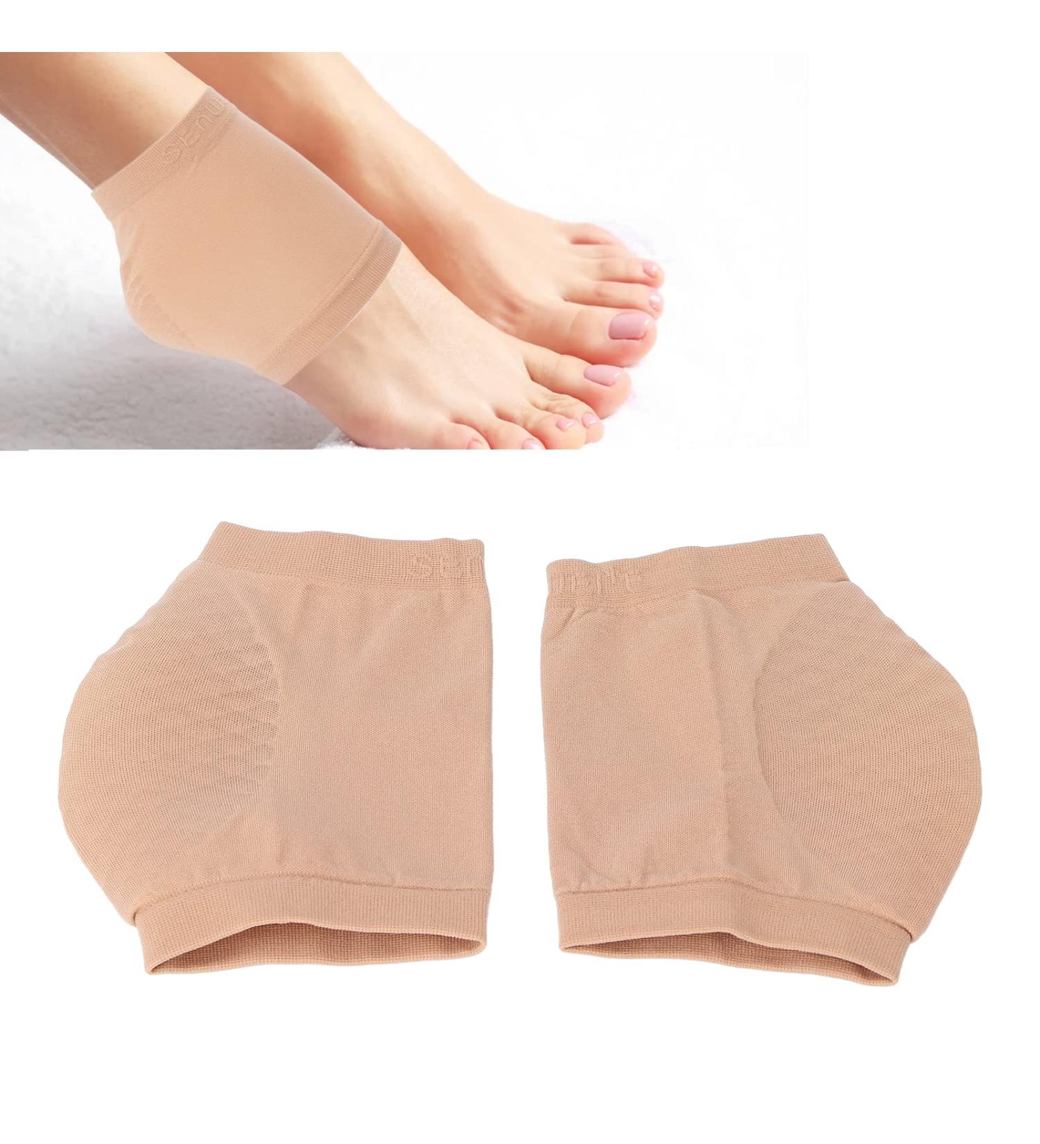 Moisturizing Gel Socks for Dry Cracked Heels | Spa Foot Care & Moisture Cream | Softening Compression Socks - Buy Online on GoSupps.com