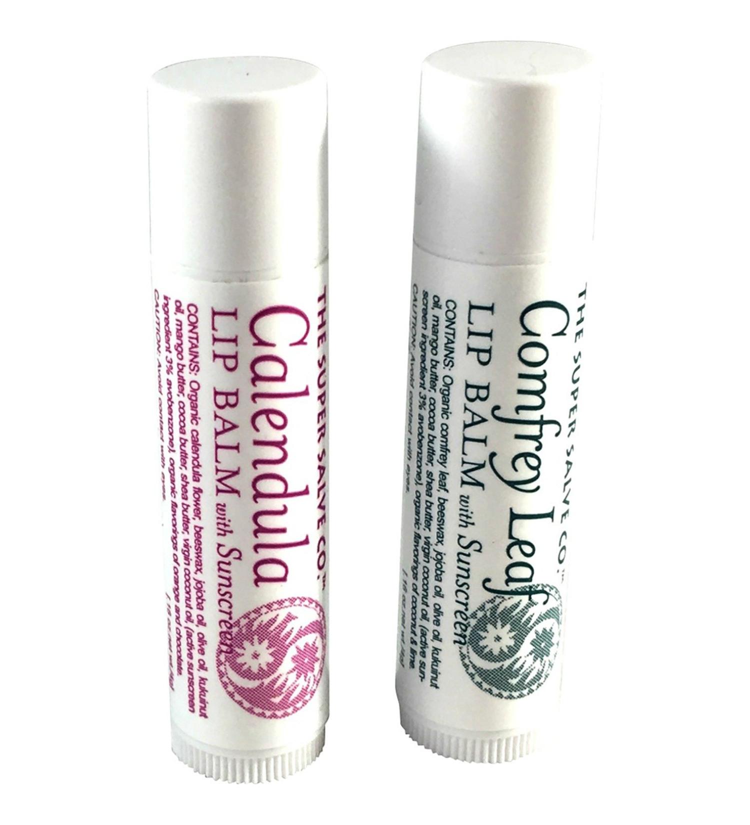 Calendula and Comfrey Lip Balm from The Super Salve Co.