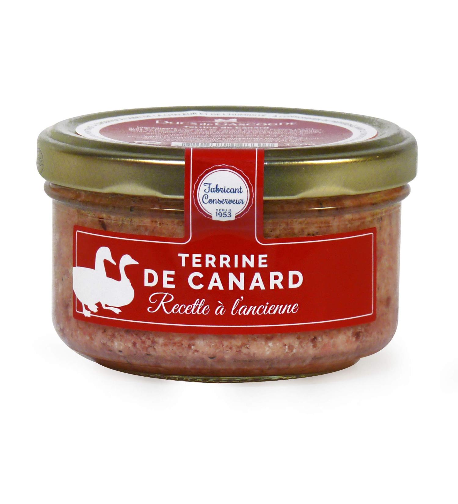 Ducs de Gascogne - Terrine de Canard recette l'ancienne 130g