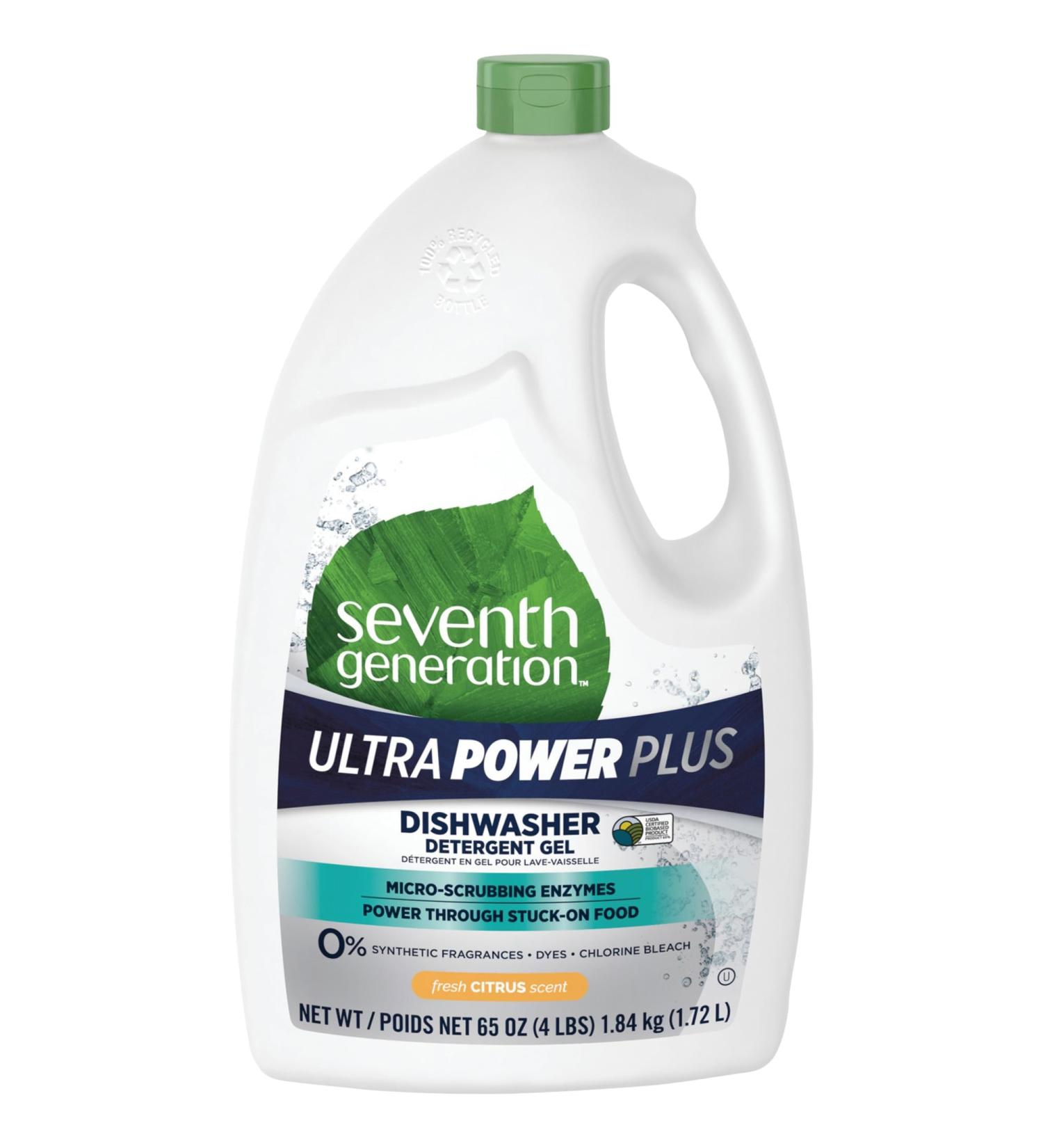 Buy Seventh Generation Ultra Power Plus Natural Auto Dish Gel - Fresh Scent 65 oz (Pack of 6) - Eco-Friendly Dishwashing Detergent - Fast International Shipping - Buy Online on GoSupps.com