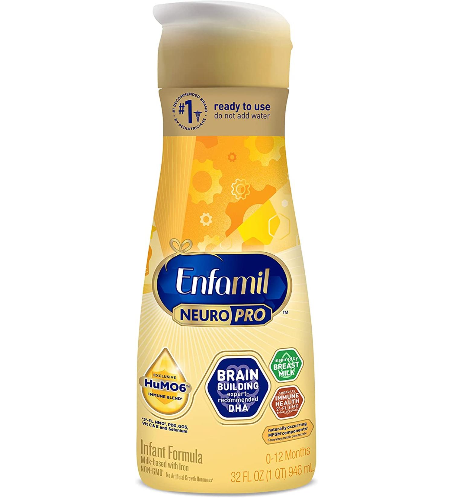 Enfamil NeuroPro Baby Formula - 32 Fl Oz - Milk-based Infant Formula with Iron - Buy Online on GoSupps.com