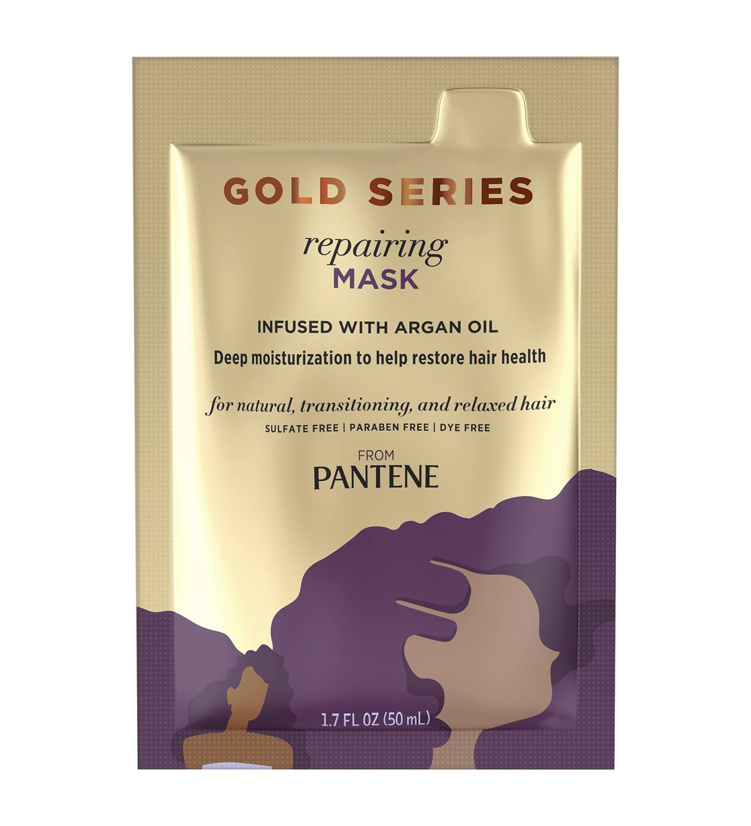 Buy Pantene Pro-V Gold Series Repairing Mask 1.7oz - Pack of 20 | International Shipping Available - Buy Online on GoSupps.com