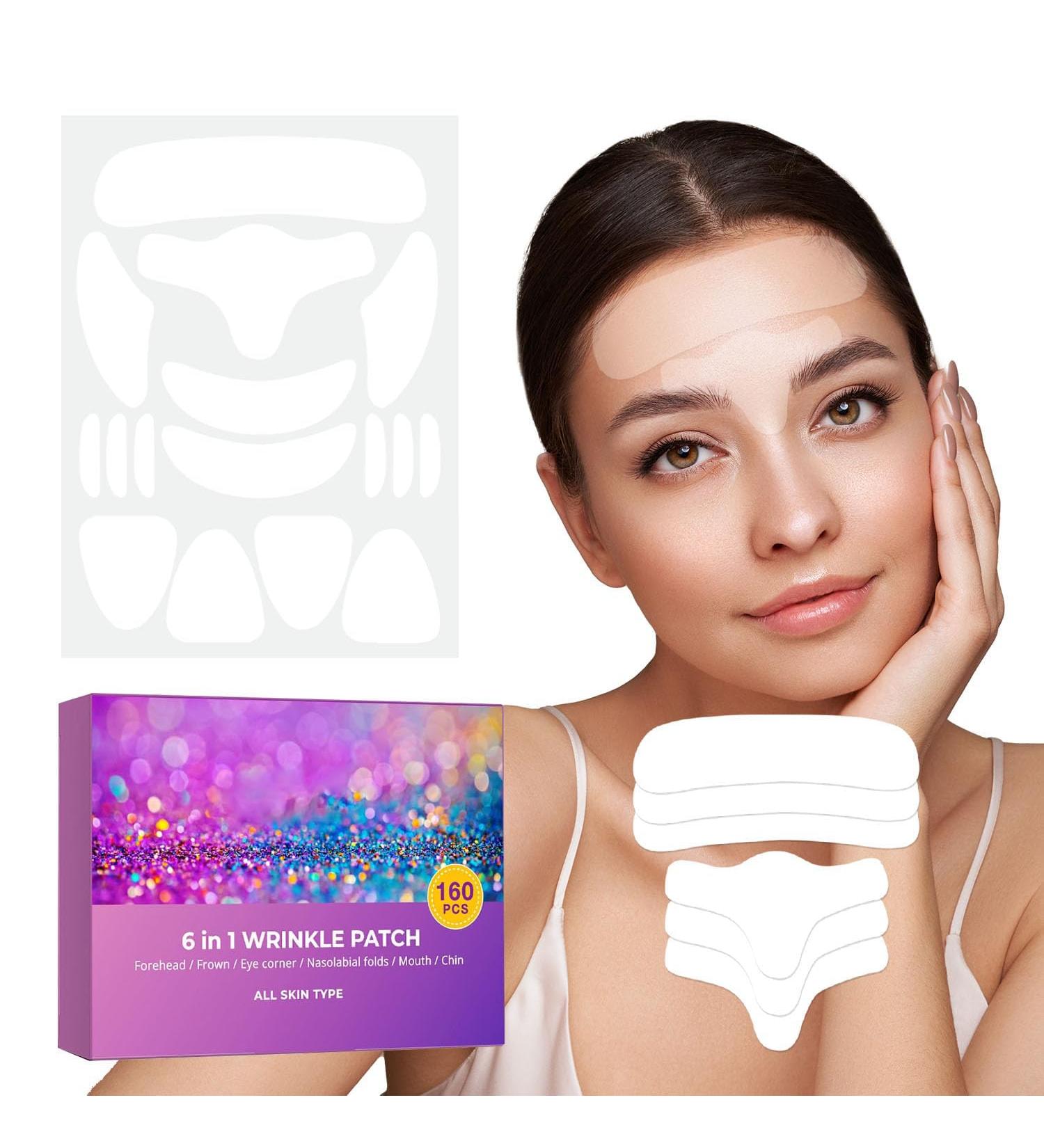 Forehead Wrinkle Patches Face Wrinkle Patches for Face Overnight Face Wrinkle Patches for Forehead Wrinkles Treatment Face Smoothing Patches Anti Wrinkle Patches Wrinkle Remover Strips/840 - Buy Online on GoSupps.com