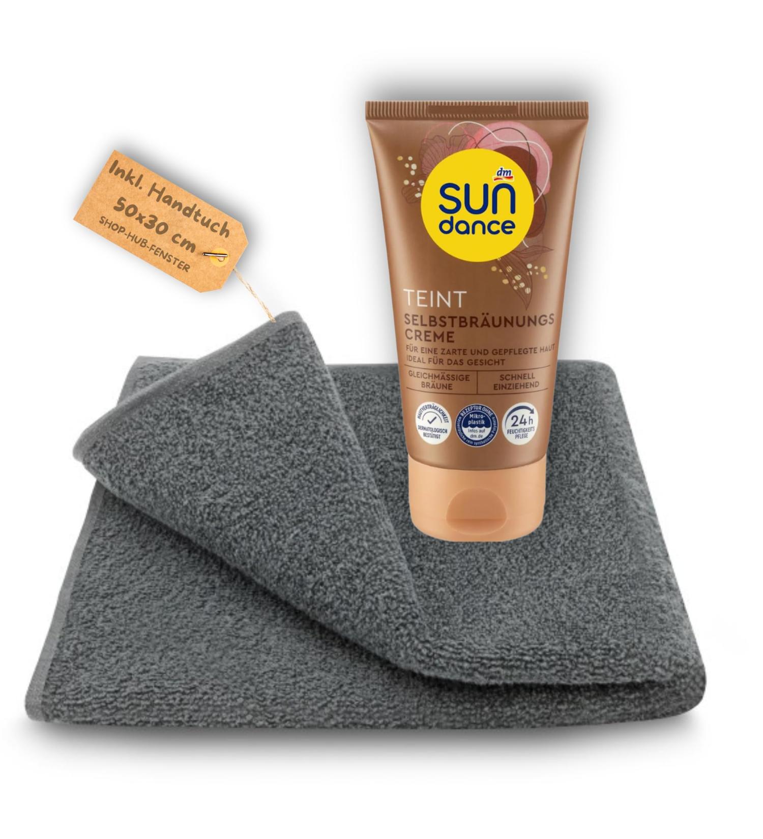  Sundance SUNDANCE Self Tanning Cream for Face and Body - Vegan - Uniform Tan - 75ml - Buy Online on GoSupps.com