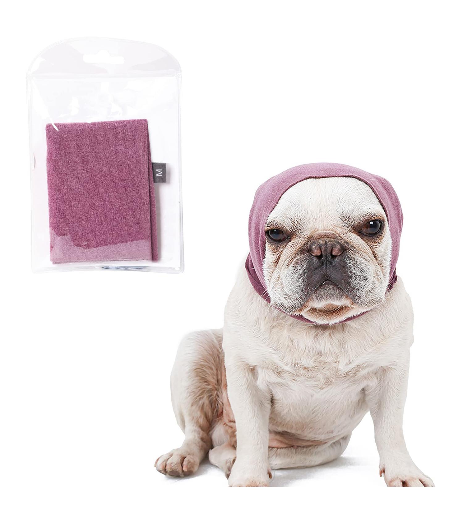 Anxiety Relief Dog Ear Cover | Calming Hood for Grooming & Bath | Pet Cats & Dogs Ear Protector (Medium) - Buy Online on GoSupps.com