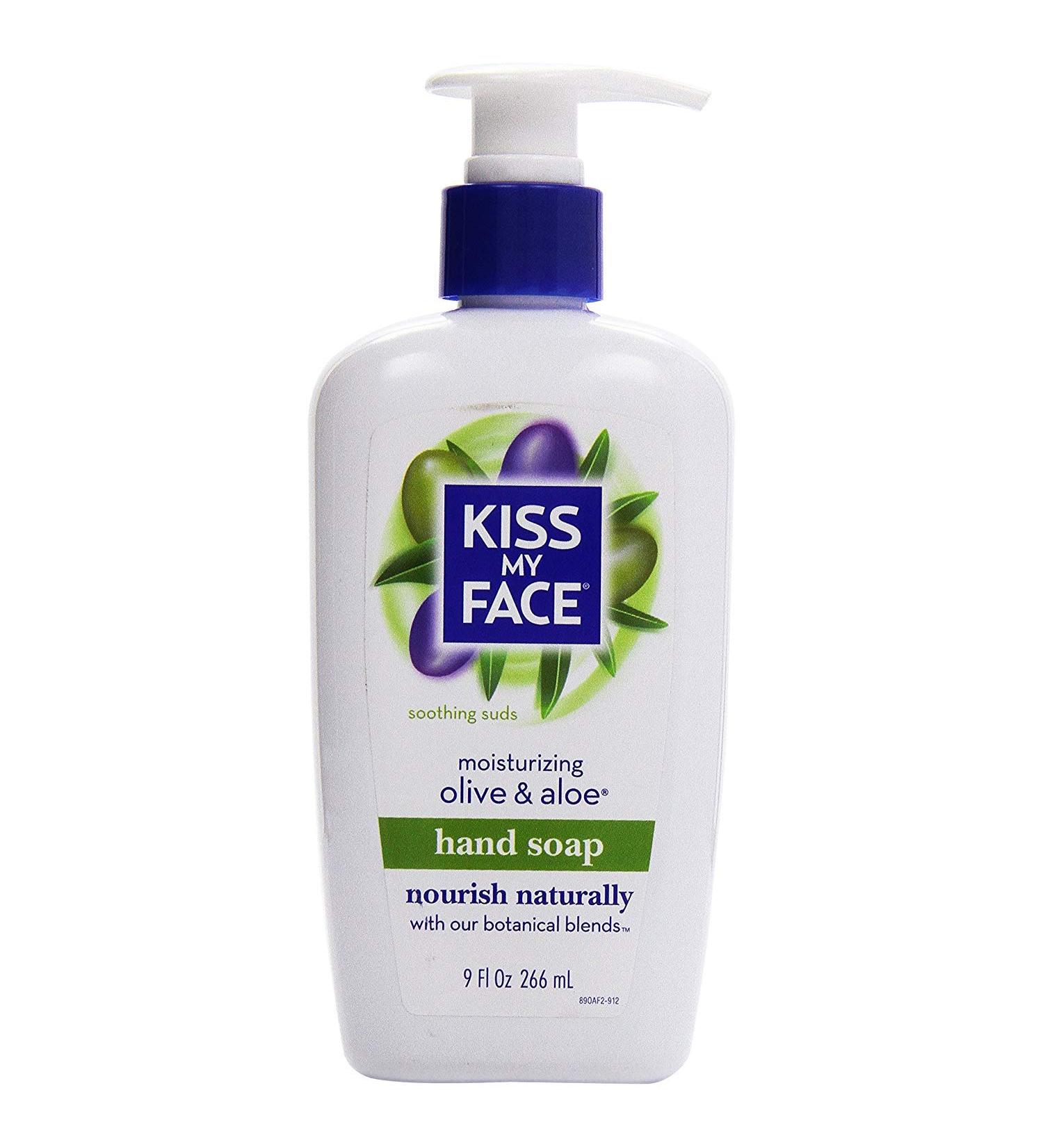Kiss My Face Moisturizing Hand Soap Olive & Aloe 9 Fl Oz (Pack of 3)