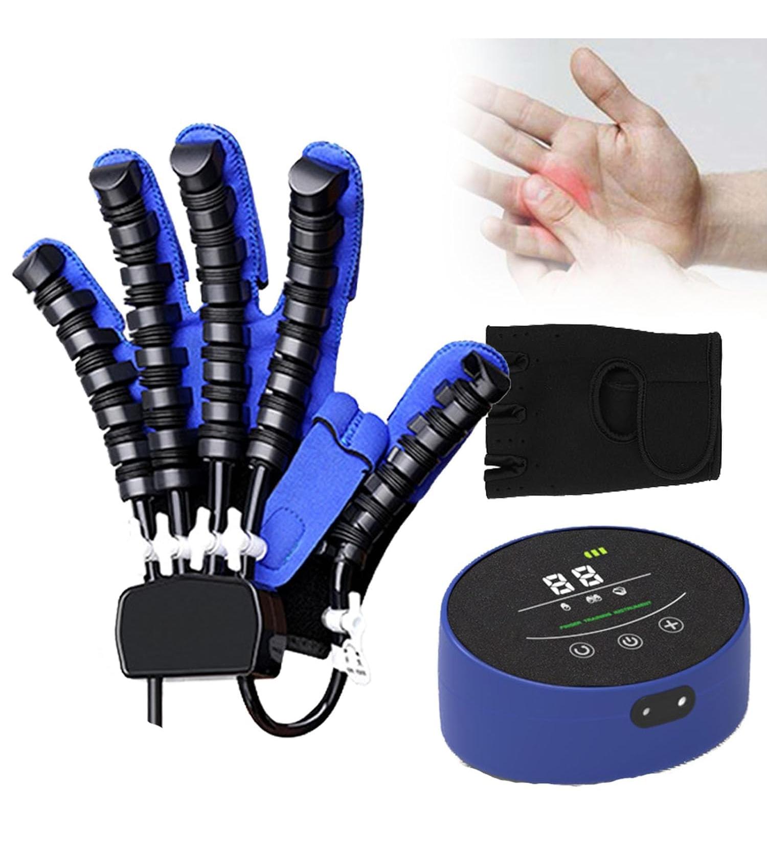 DZKJ Finger Rehabilitation Gloves - Stroke Recovery & Hand Strength Exercise for Hemiplegia & Cerebral Palsy Relief - Adaptive Training Equipment - Buy Online on GoSupps.com