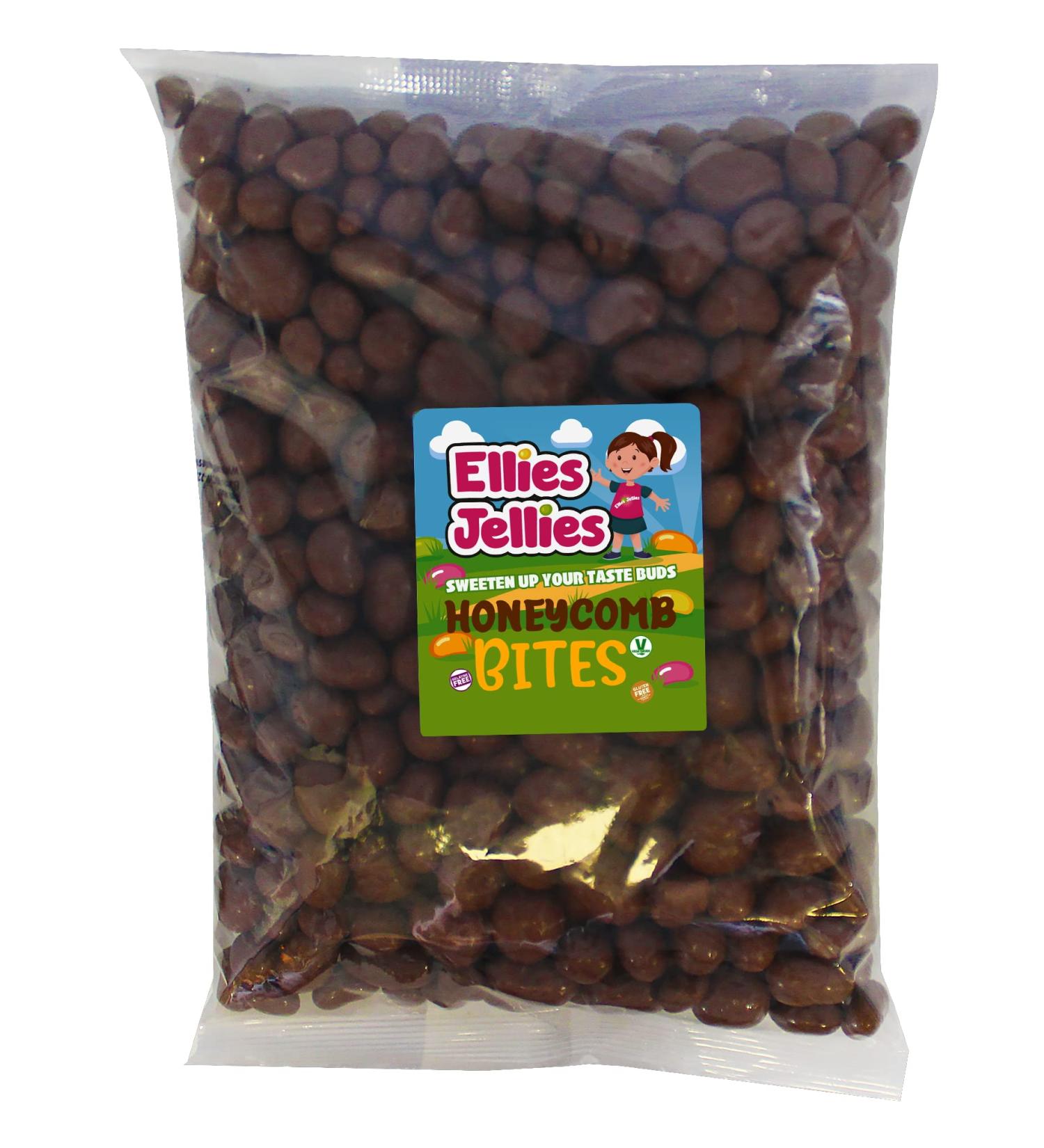 Ellies Jellies Honeycomb Bites 1kg Bag