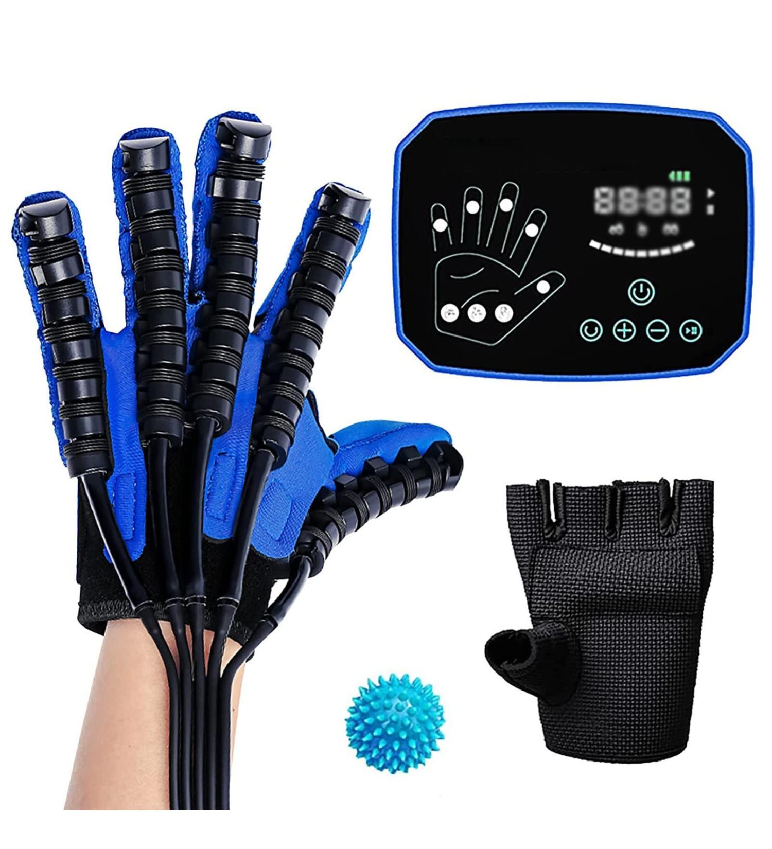 Rehabilitation Robot Gloves 5 Fingers are Trained Individually Hand Dysfunction Patient Training Device Stroke Hemiplegia Finger Training Orthosis(Size:XL Size Color:Left Hand) XL size left hand - Buy Online on GoSupps.com