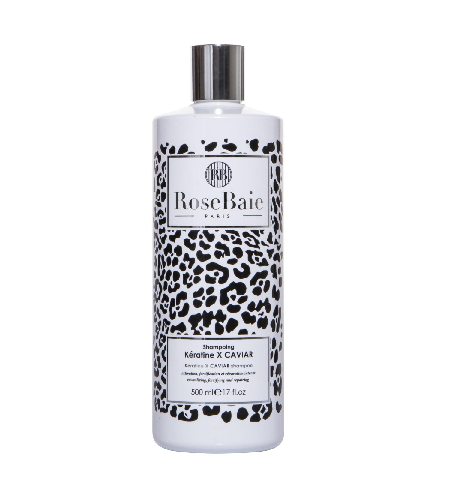 Keratin Shampoo X Caviar ed. ltd white RoseBaie 500 ml - Buy Online on GoSupps.com