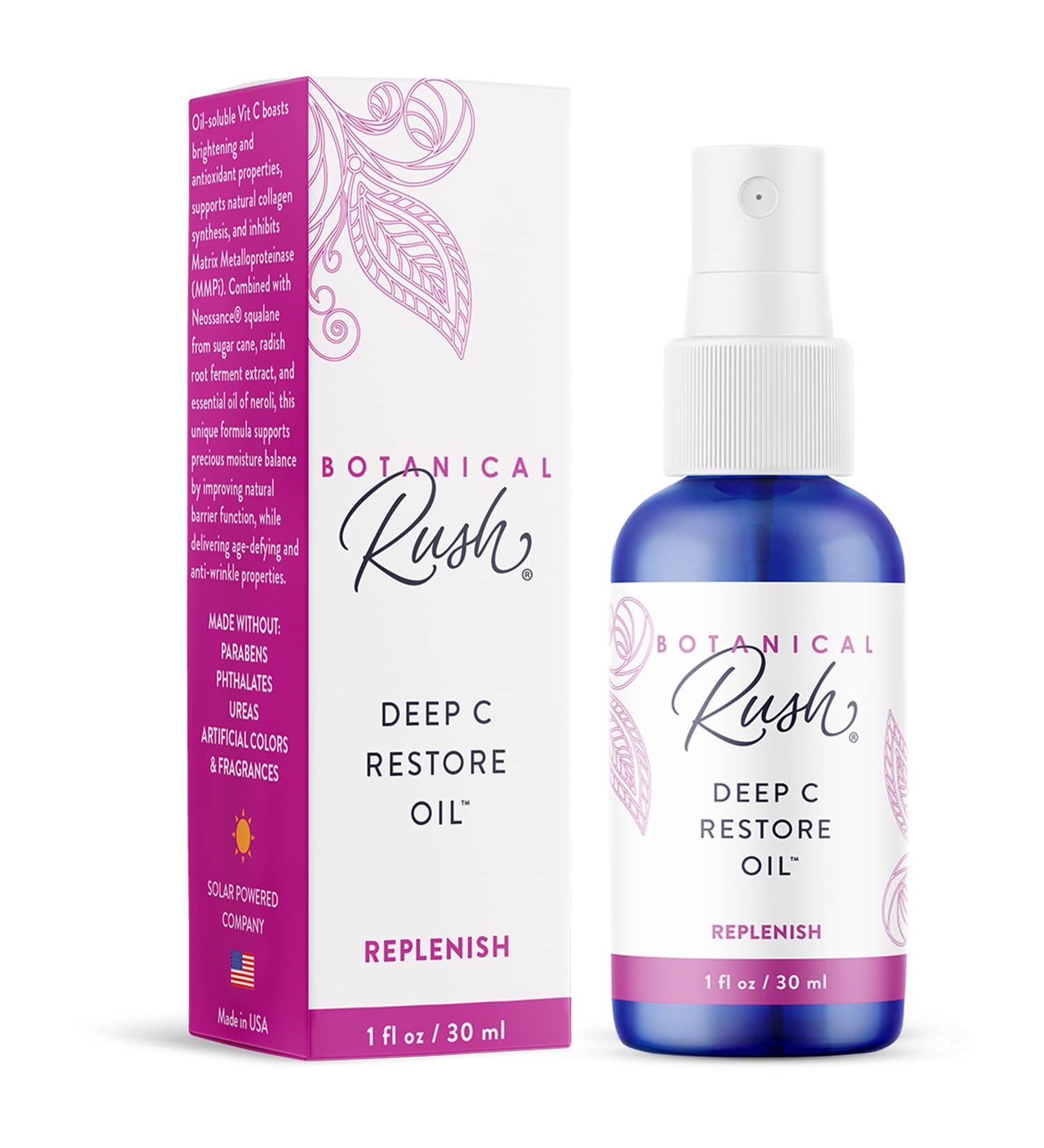 BOTANICAL RUSH Deep C Restore Oil - Natural Botanical Skincare - Buy Online on GoSupps.com