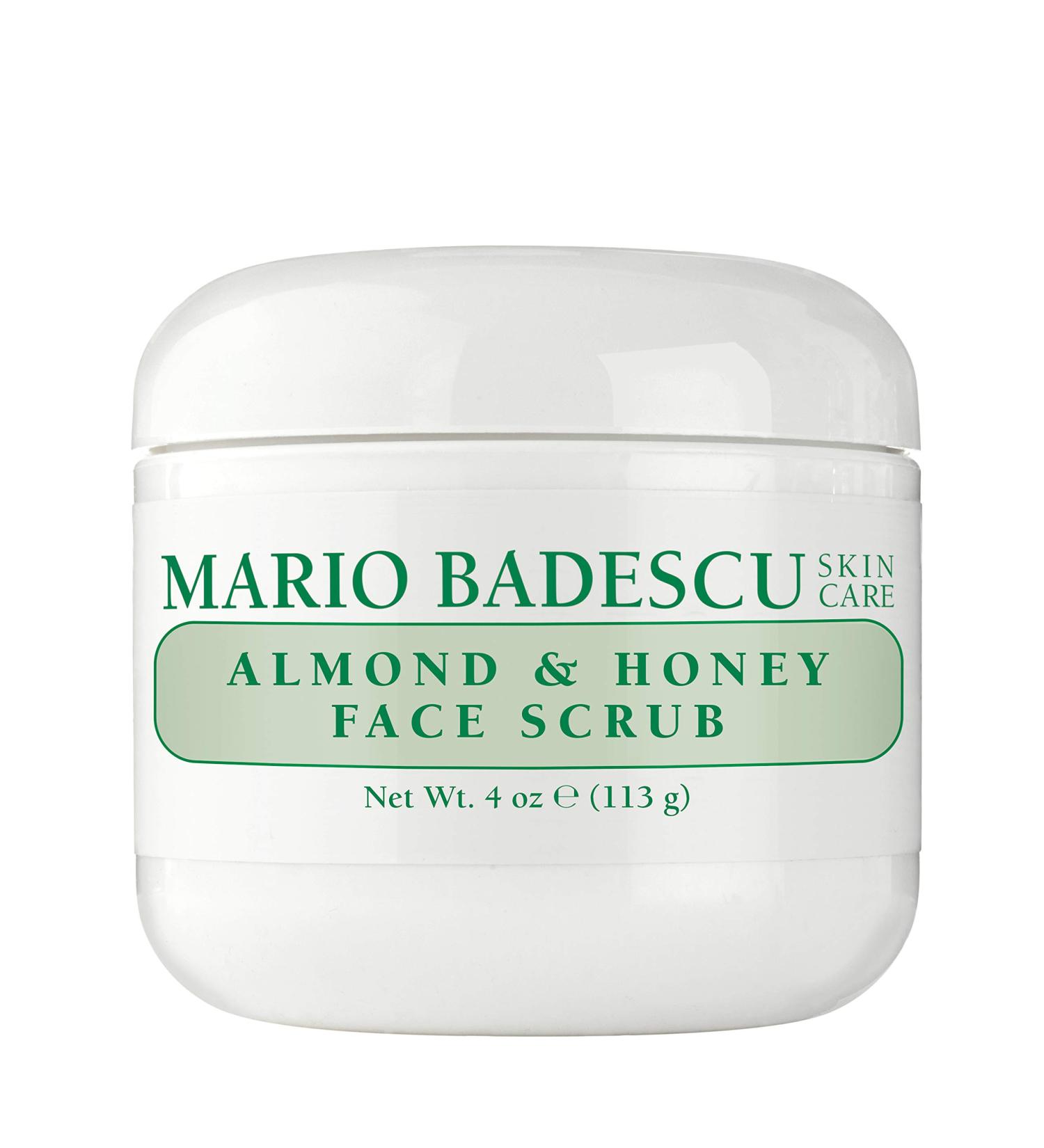 Mario Badescu Almond & Honey Face Scrub - Exfoliating Facial Scrub for Soft and Nourished Skin - Buy Online on GoSupps.com