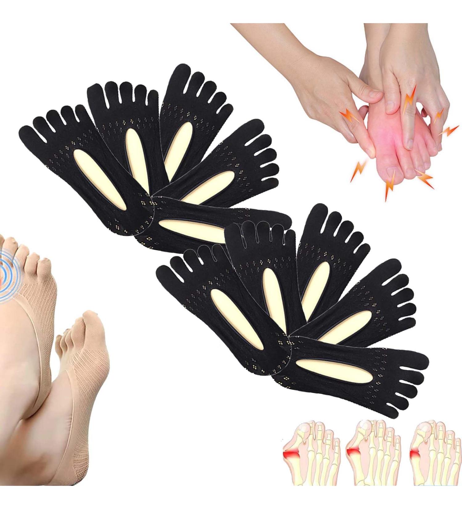 Buy Genetic Sockalign Orthopedic Compression Socks for Bunion Relief | 10 Pairs - Black - International Shipping - Buy Online on GoSupps.com