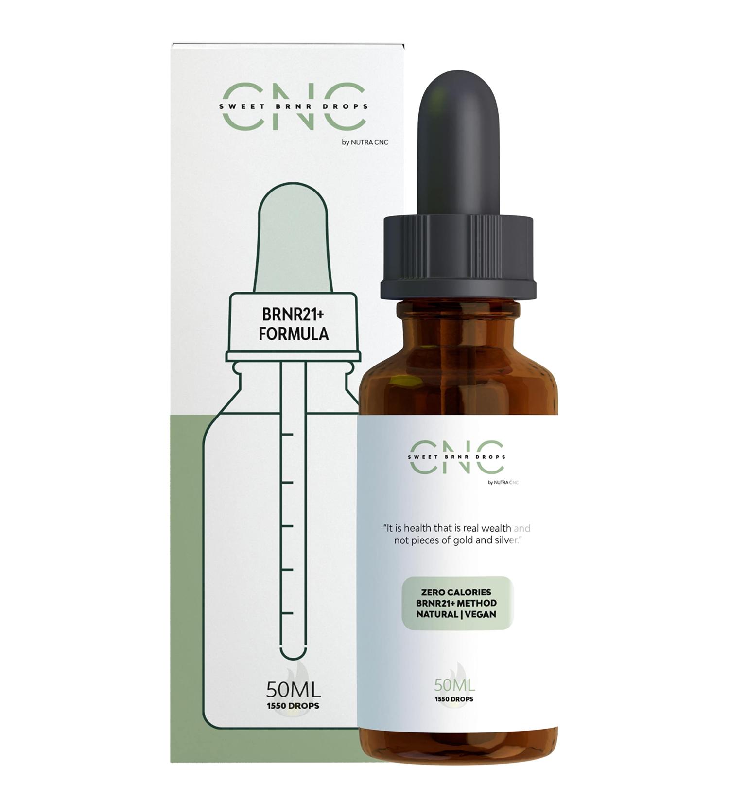 BRNR21 Fast Fat Burner Drops - Block Carbohydrates & Sugar Zero Calories Keto Friendly | Quick Weight Loss Solution - Buy Online on GoSupps.com