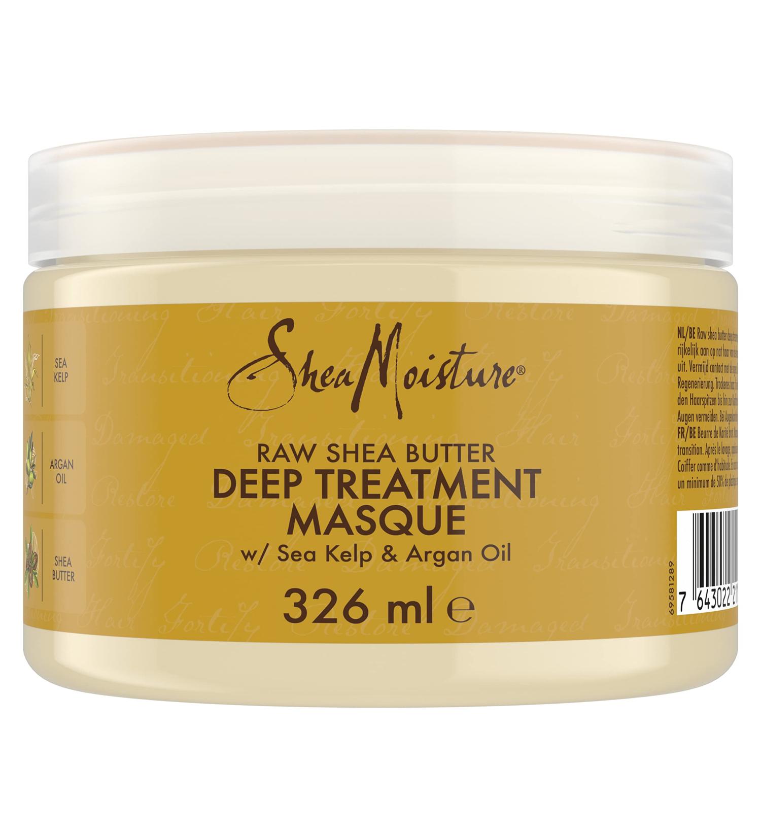 Shea Moisture Raw Shea Butter Deep Hair Treatment Mask - 326 ml (Pack of 1) - Buy Online on GoSupps.com