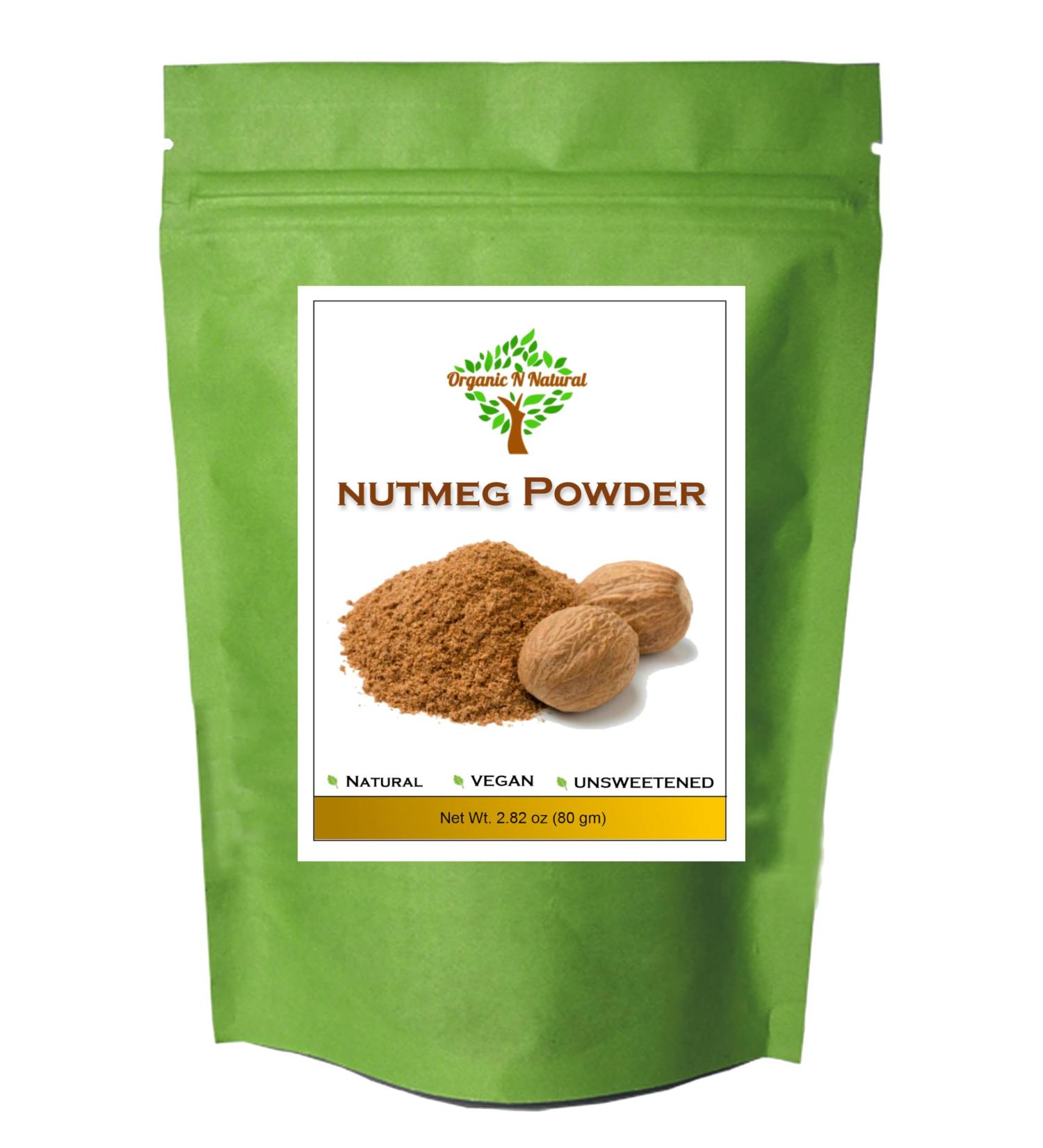 PROUDLY CANADIAN | Organic N Natural Nutmeg Powder | 80gm - Buy Online on GoSupps.com