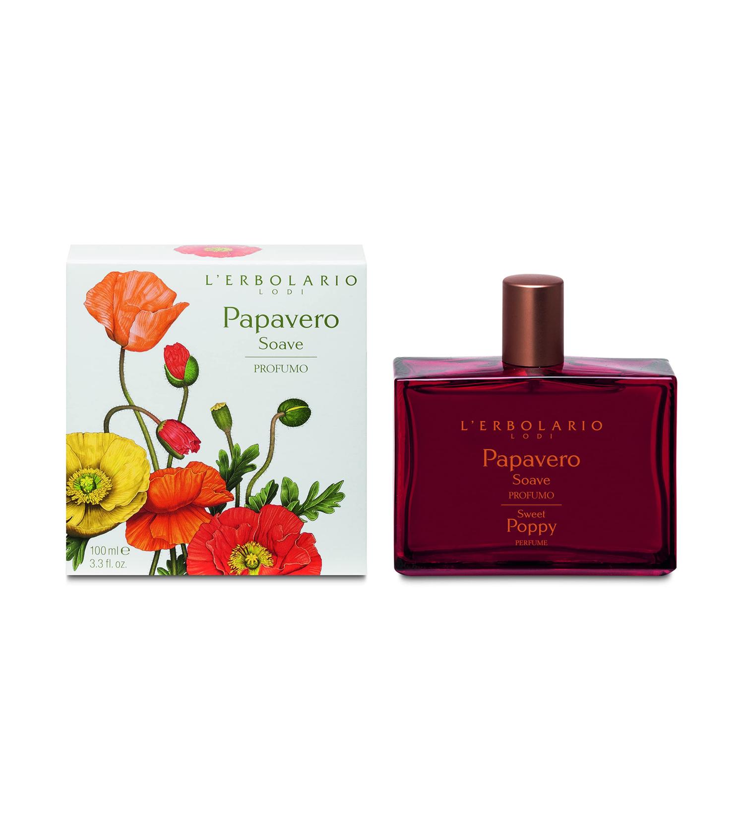 L'Erbolario Sweet Poppy - Notes Of Mandarin Orange Red Poppy And Amber - Floral Fragrance For Women - Evanescent Sweet Scent - Evokes Romance And Mystery - Long Lasting - 3.3 Oz EDP Spray Sweet Poppy 3.3 Ounce (Pack of 1) - Buy Online on GoSupps.com