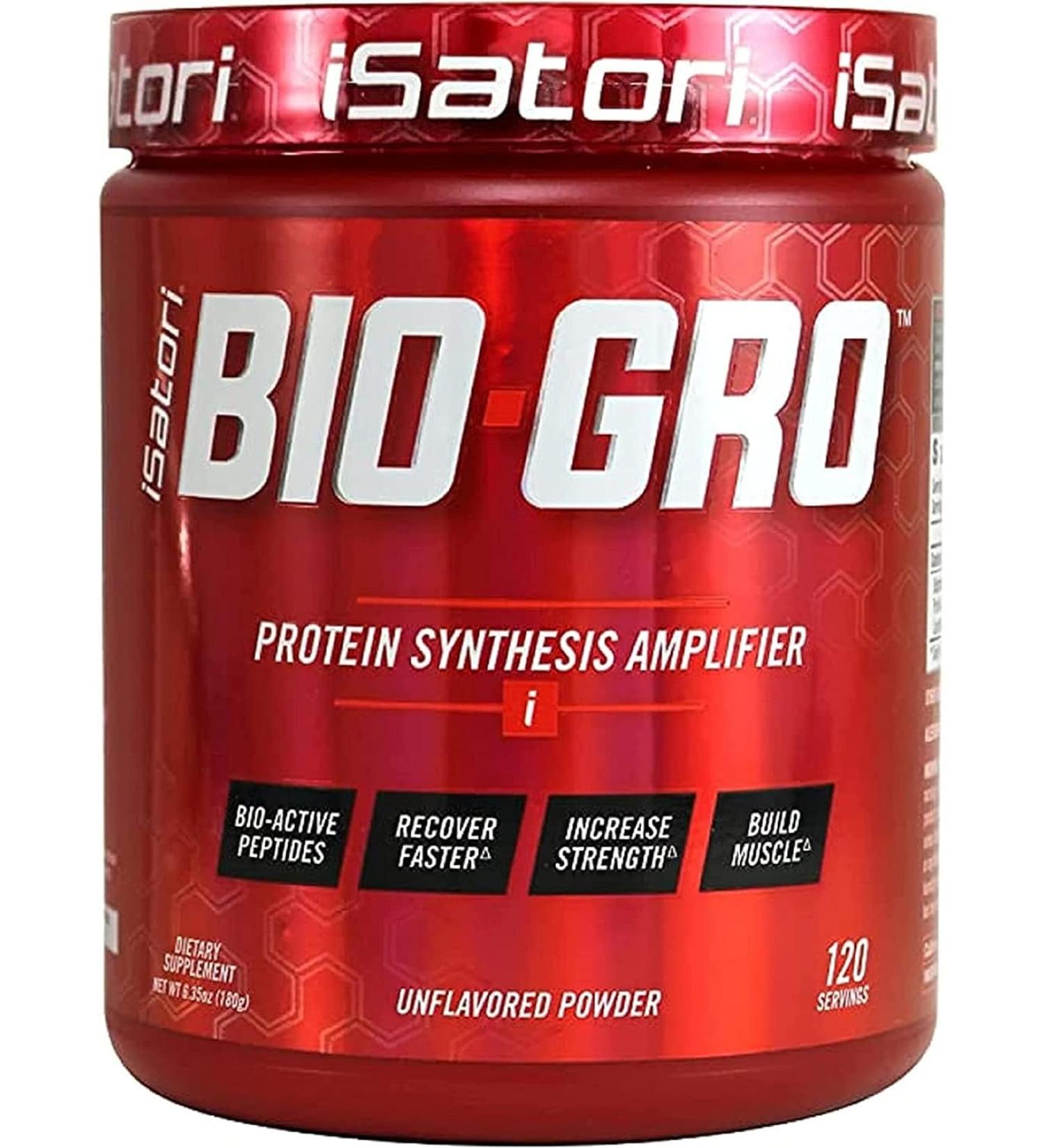 iSatori Bio-GRO Protein Synthesis Amplifier - Lean Muscle Builder & Recovery Accelerator - Buy Online on GoSupps.com