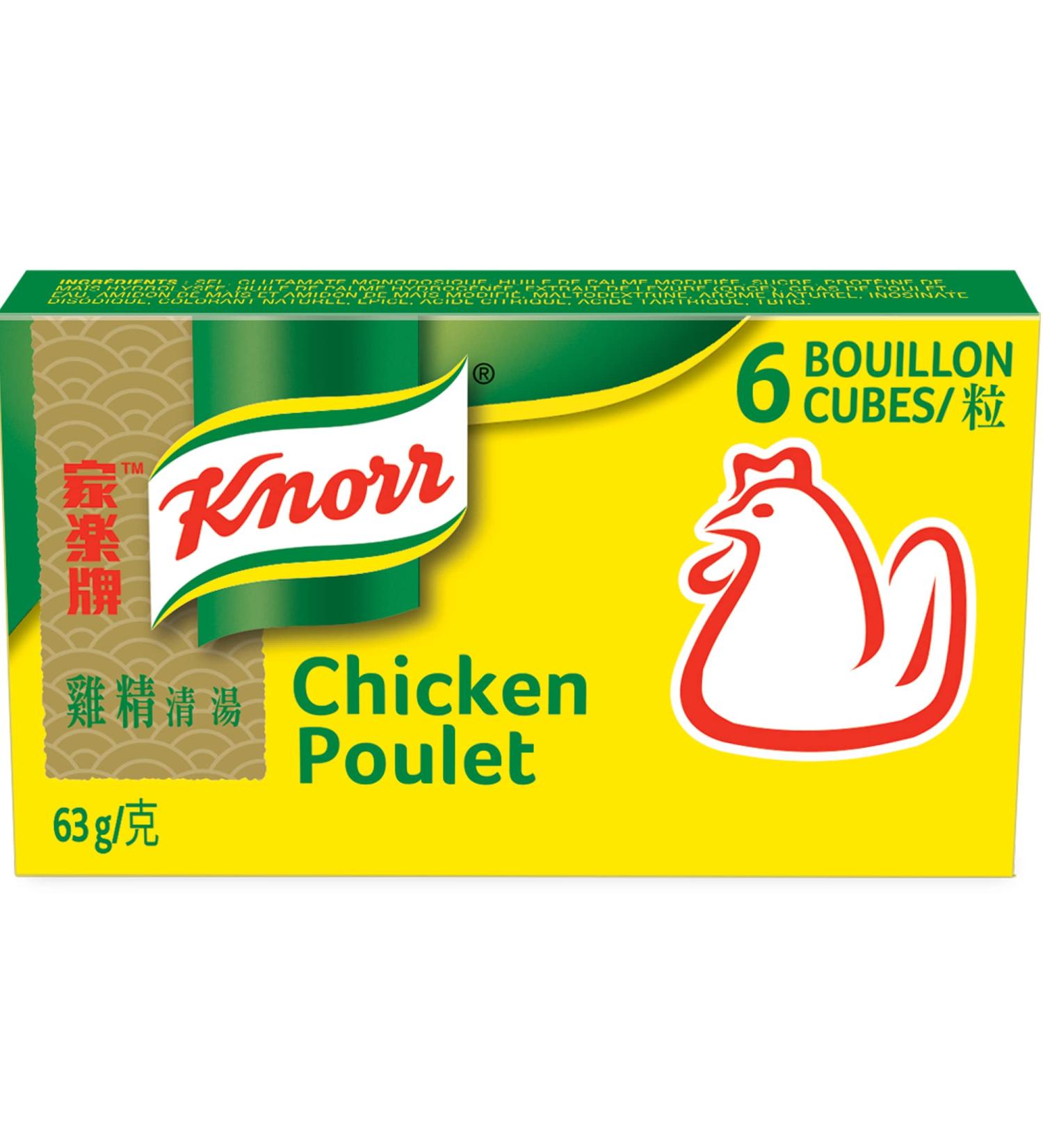 Knorr Chicken Bouillon Cube 6 Pack Chicken 6 count (Pack of 1) - Buy Online on GoSupps.com