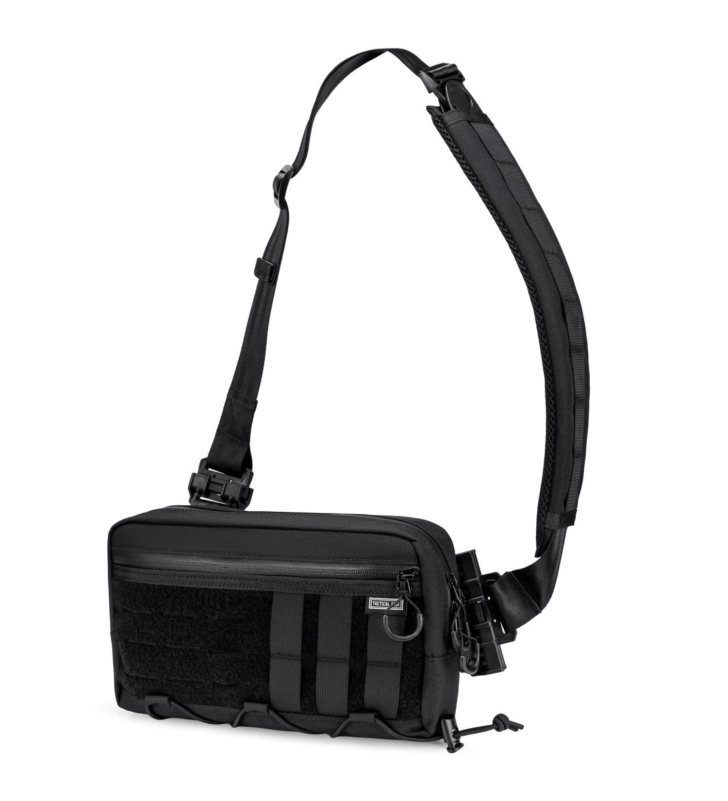 Tactical Geek Cache L3 EDC Sling Bag | Men's Crossbody Bag with YKK Zipper & Breast Pocket | Perfect for Hiking & Outdoor Adventure - Buy Online on GoSupps.com