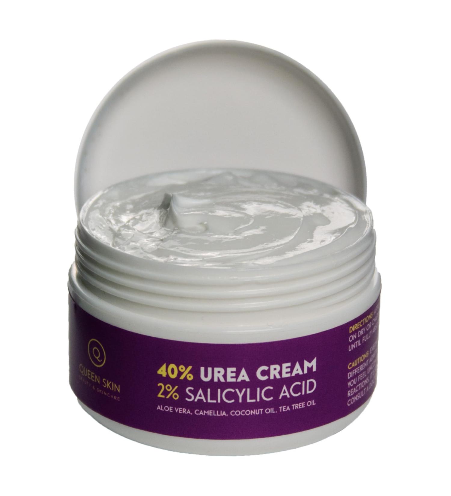 QUEEN SKIN Moisturizing 40% Urea Feet Cream + 2% Salicylic Acid - Best for Soft Healthy Feet | International Shipping - Buy Online on GoSupps.com