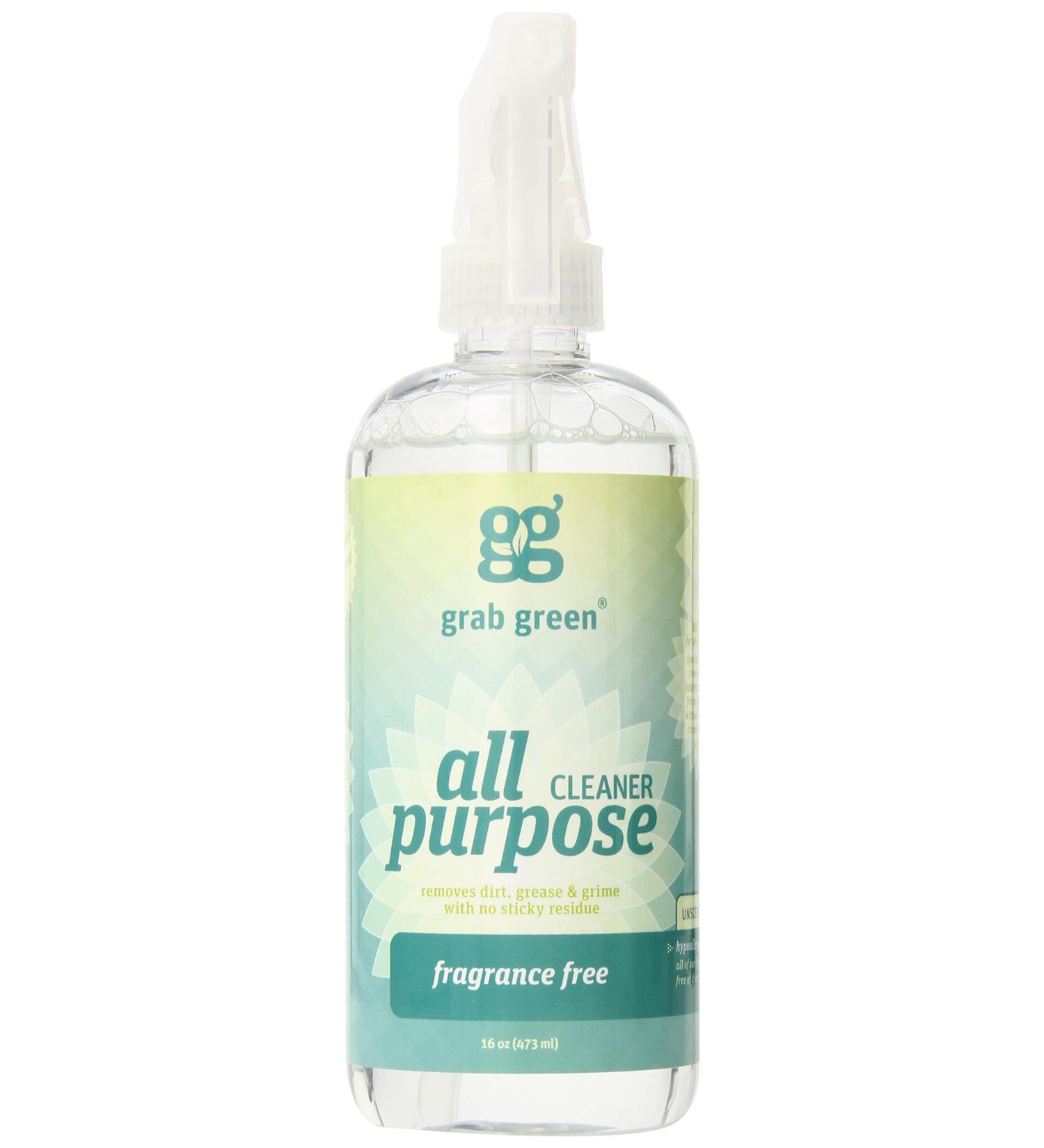 Grab Green Fragrance Free All Purpose Cleaner 16 oz - Eco-Friendly & Effective - Buy Online on GoSupps.com