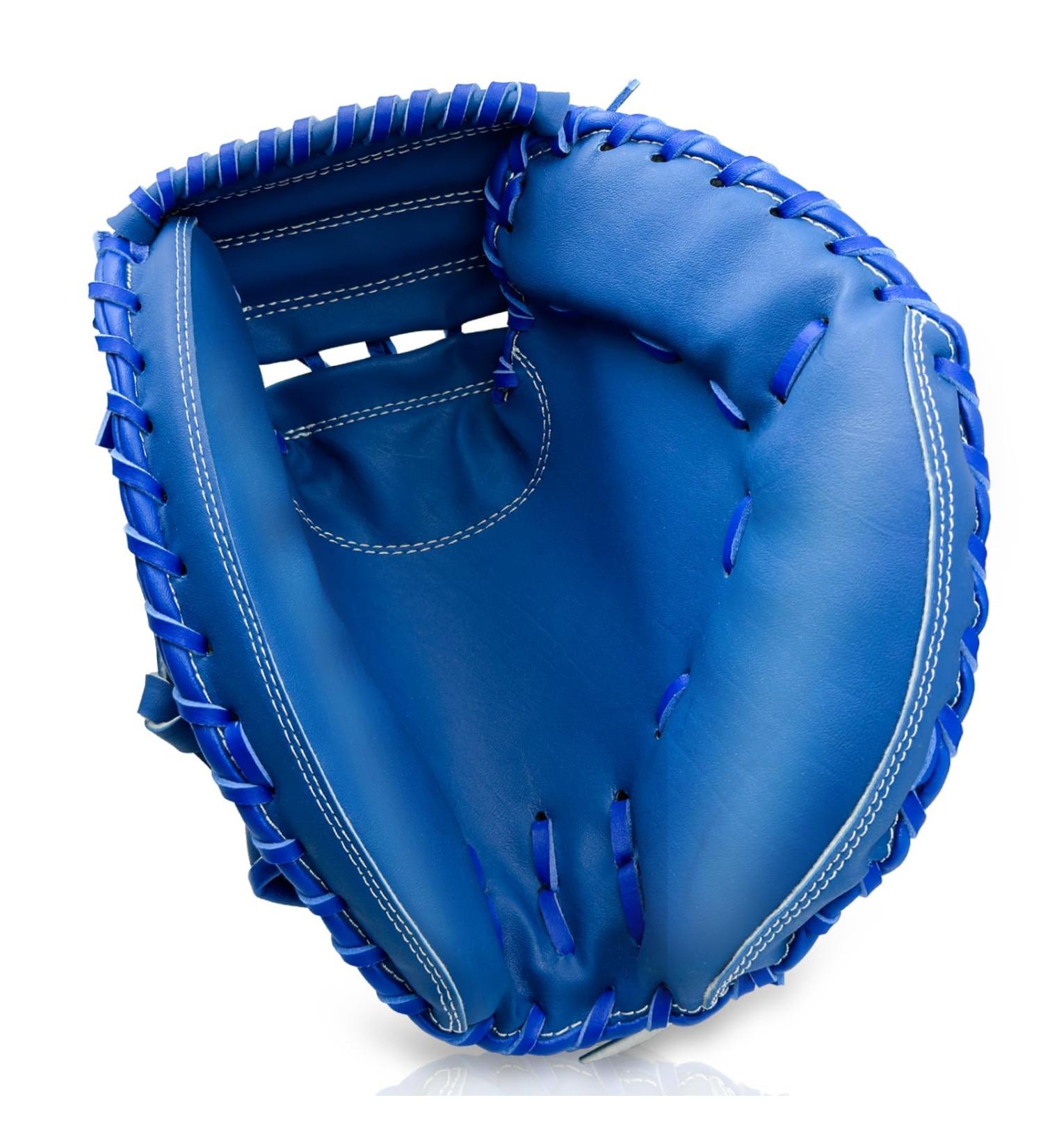 Leapbeast 33 Left Hand Baseball & Softball Catcher Gloves for Adults - Blue | Perfect for Outdoor Sports Enthusiasts - Buy Online on GoSupps.com