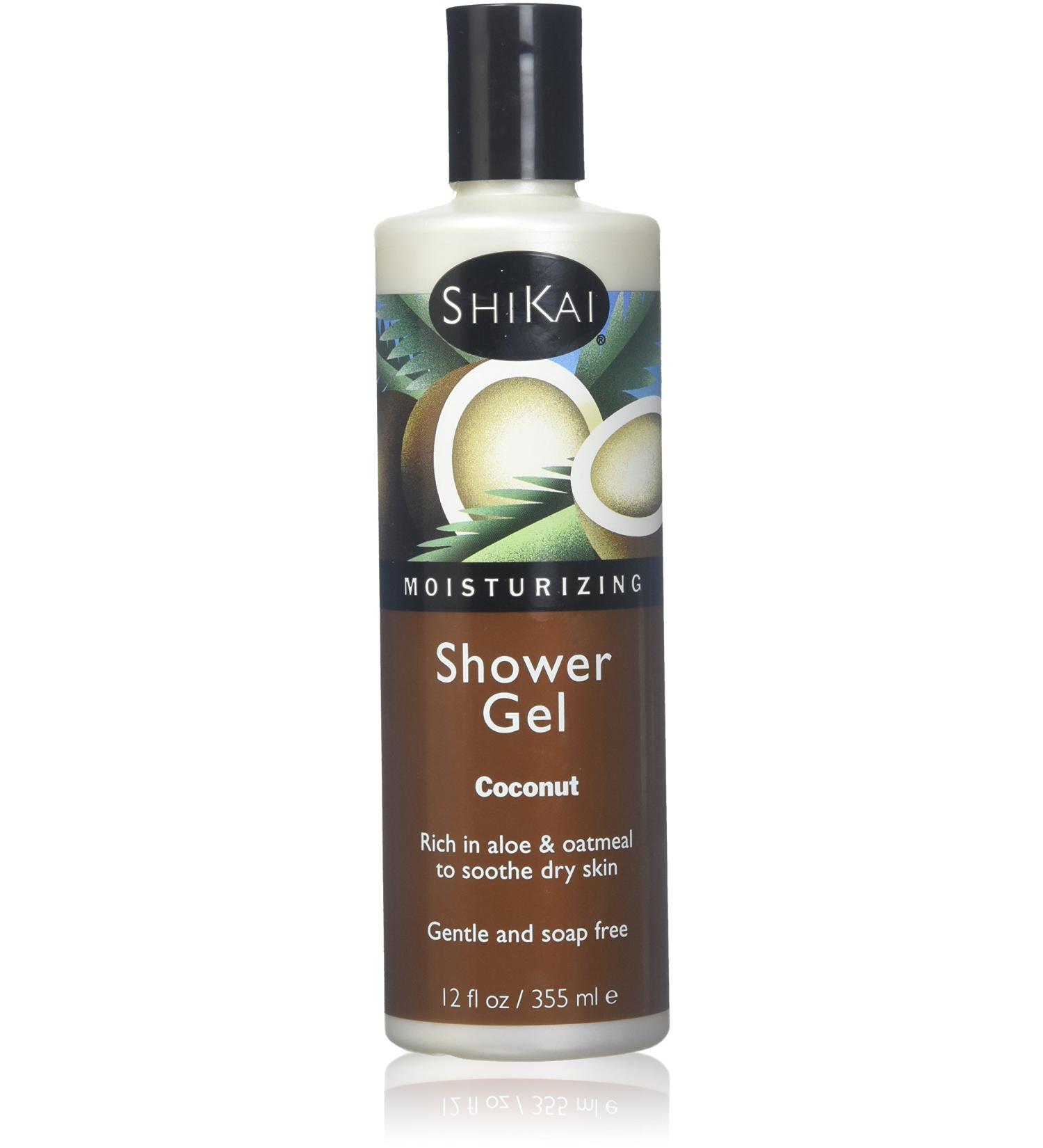 Shikai All Natural Moisturizing Shower Gel Coconut - 12 Oz