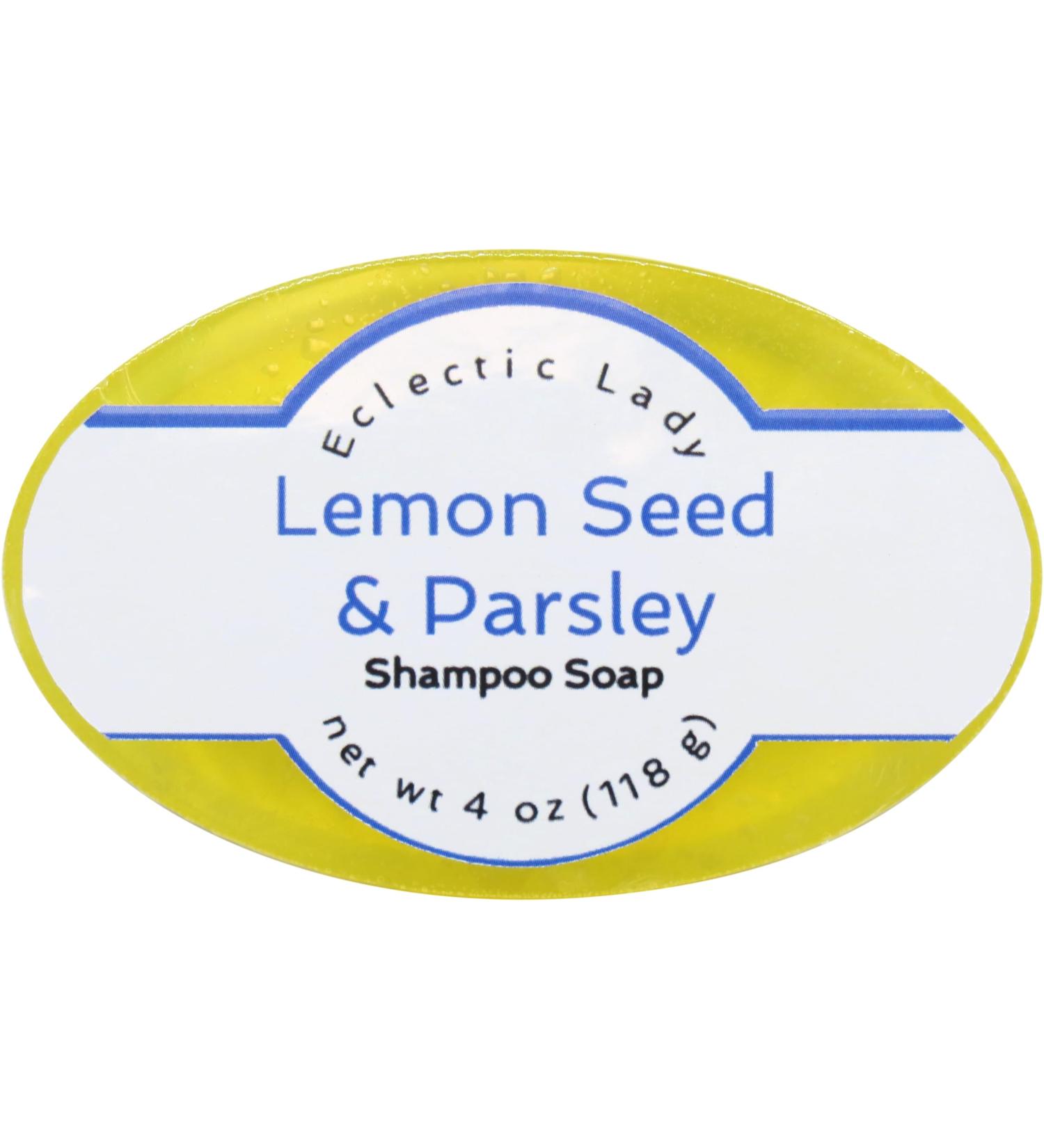 Buy Eclectic Lady Lemon Seed & Parsley Shampoo Bar - Argan Oil & Silk Protein - 4 oz - Natural Hair Care - Buy Online on GoSupps.com