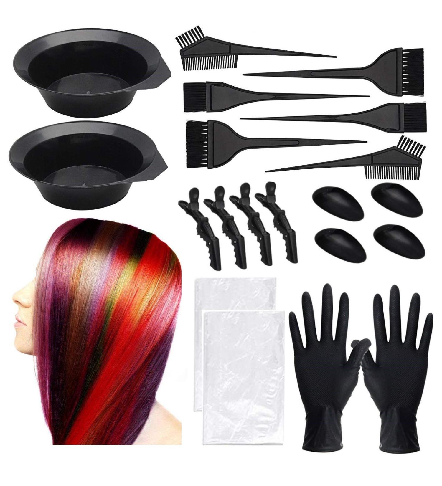 Dee Banna Hair Dye Kit - DIY Beauty Salon Tool Set for Coloring Hair - Buy Online on GoSupps.com