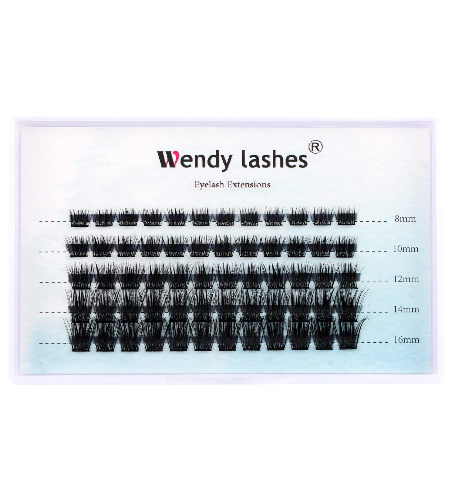 D Curl Cluster Lashes 0.07mm 8-16mm Mixed DIY Lash Extensions - Soft and Wispy Reusable Eyelash Clusters (FD-D18-0.07-D8-16) - Buy Online on GoSupps.com