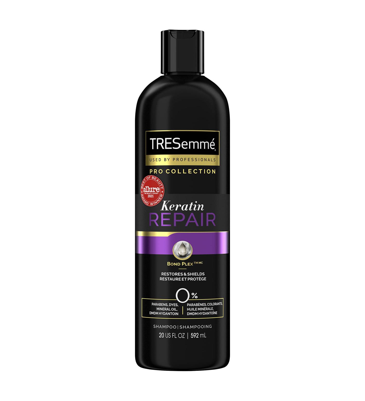 TRESemm Keratin Repair Shampoo for Damaged Hair - 20 oz | Restores & Shields Hair - Buy Internationally - Buy Online on GoSupps.com