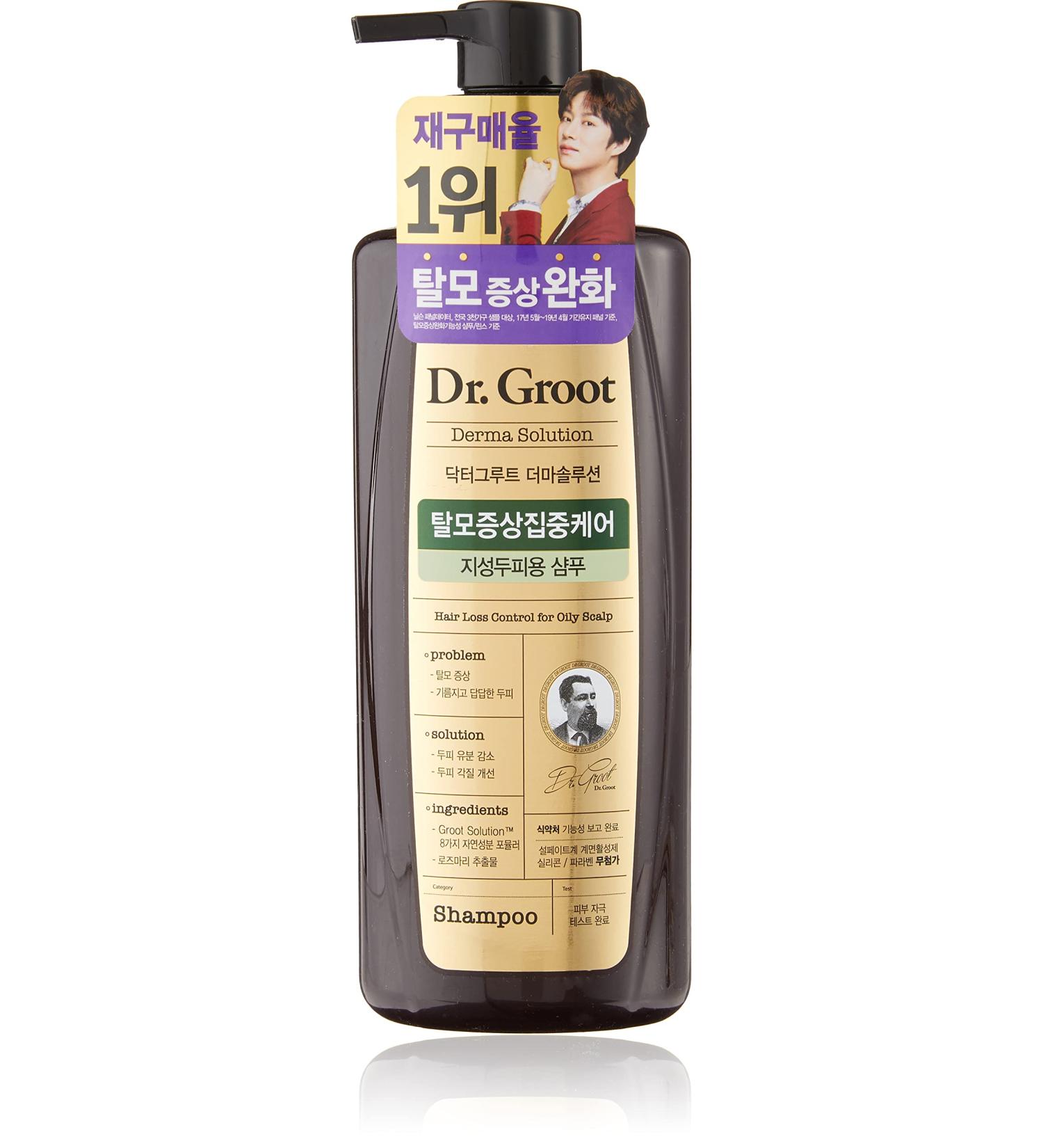Dr.Groot Hair Loss Shampoo for Oily Scalp 400ml - Buy Online on GoSupps.com