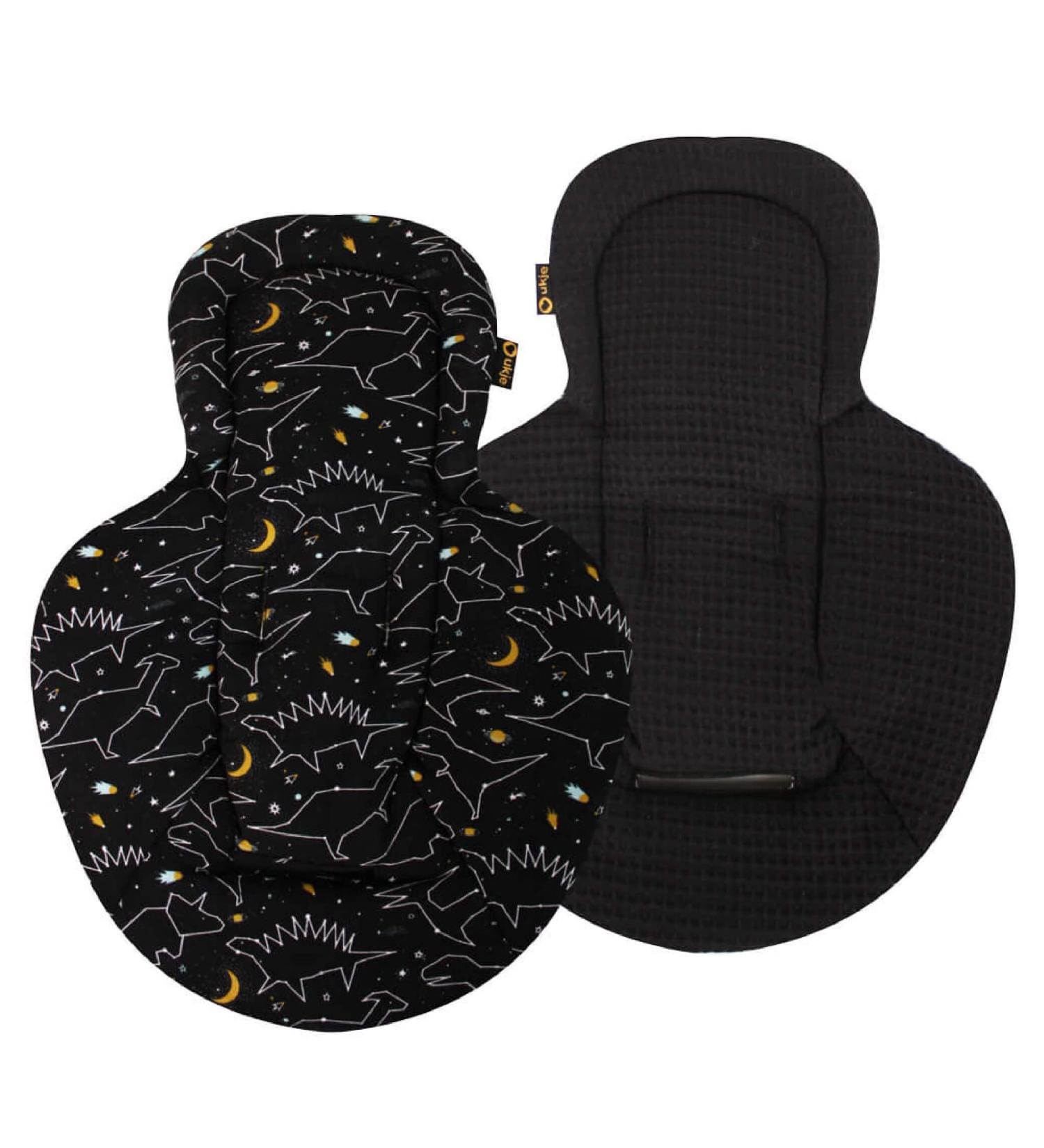 Ukje | Insert for 4moms mamaRoo 4 Baby Swing & rockaRoo | Reversible Design | Many Colors | Handmade in Europe | Compatible with mamaRoo Newborn Insert  4moms mamaRoo Infant Insert  mamaRoo Insert Black Dino - Buy Online on GoSupps.com