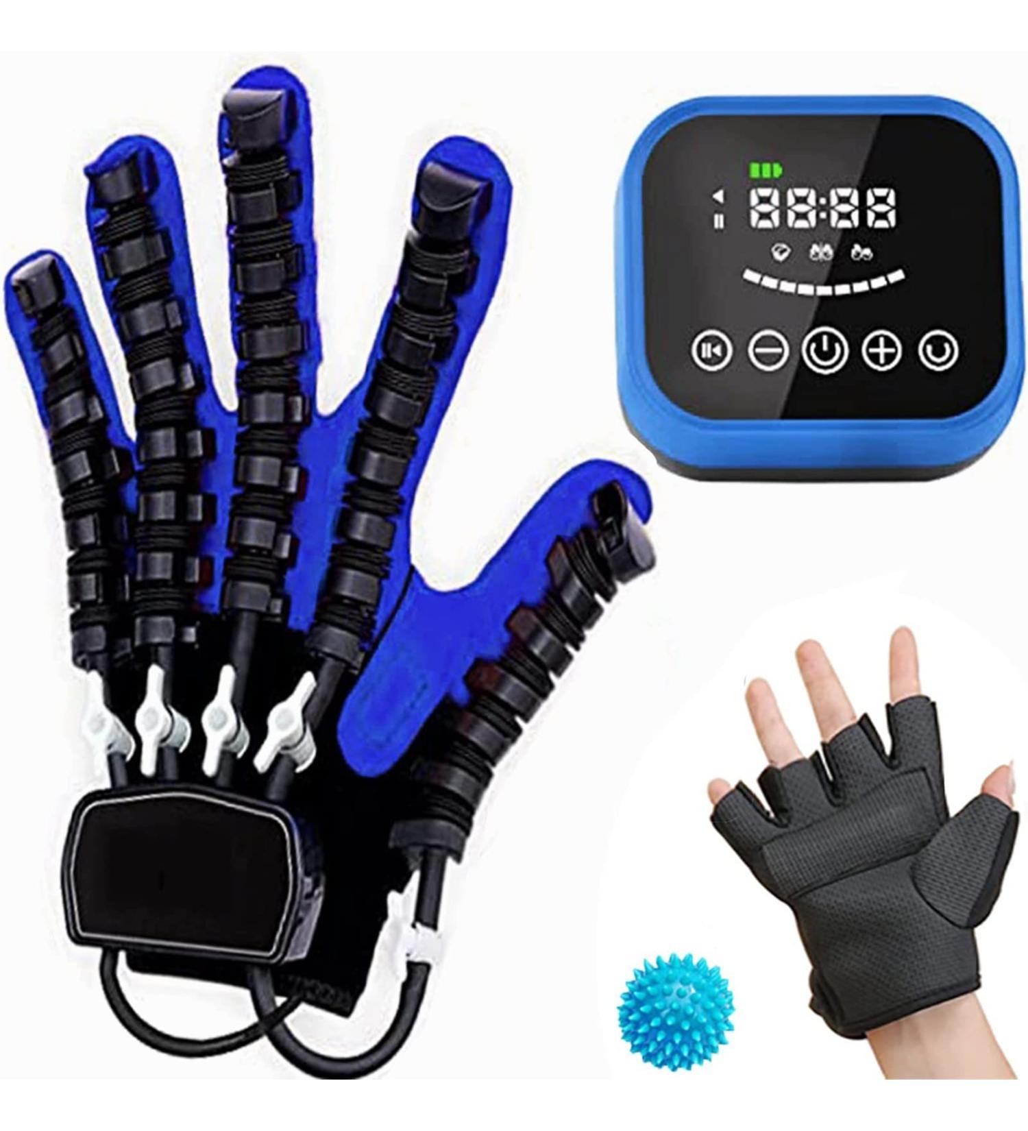 Rehabilitation Robot Glove Finger Training Functional Stroke Hemiplegia Hand Splint for Hand Rehabilitation Long-Term Relief(Size:L Code Color:Left Hand) L code left hand - Buy Online on GoSupps.com