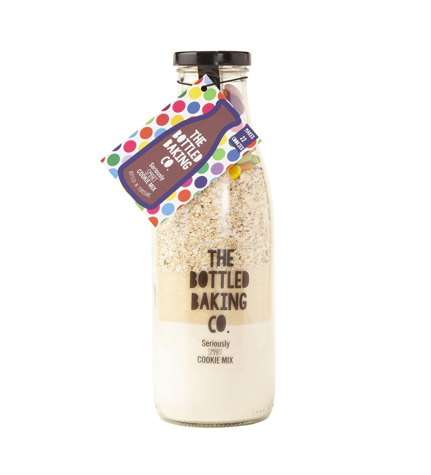 Bottled Baking Co Smarties Cookie Mix - Makes 22 Delicious Homemade Cookies - Buy Online on GoSupps.com