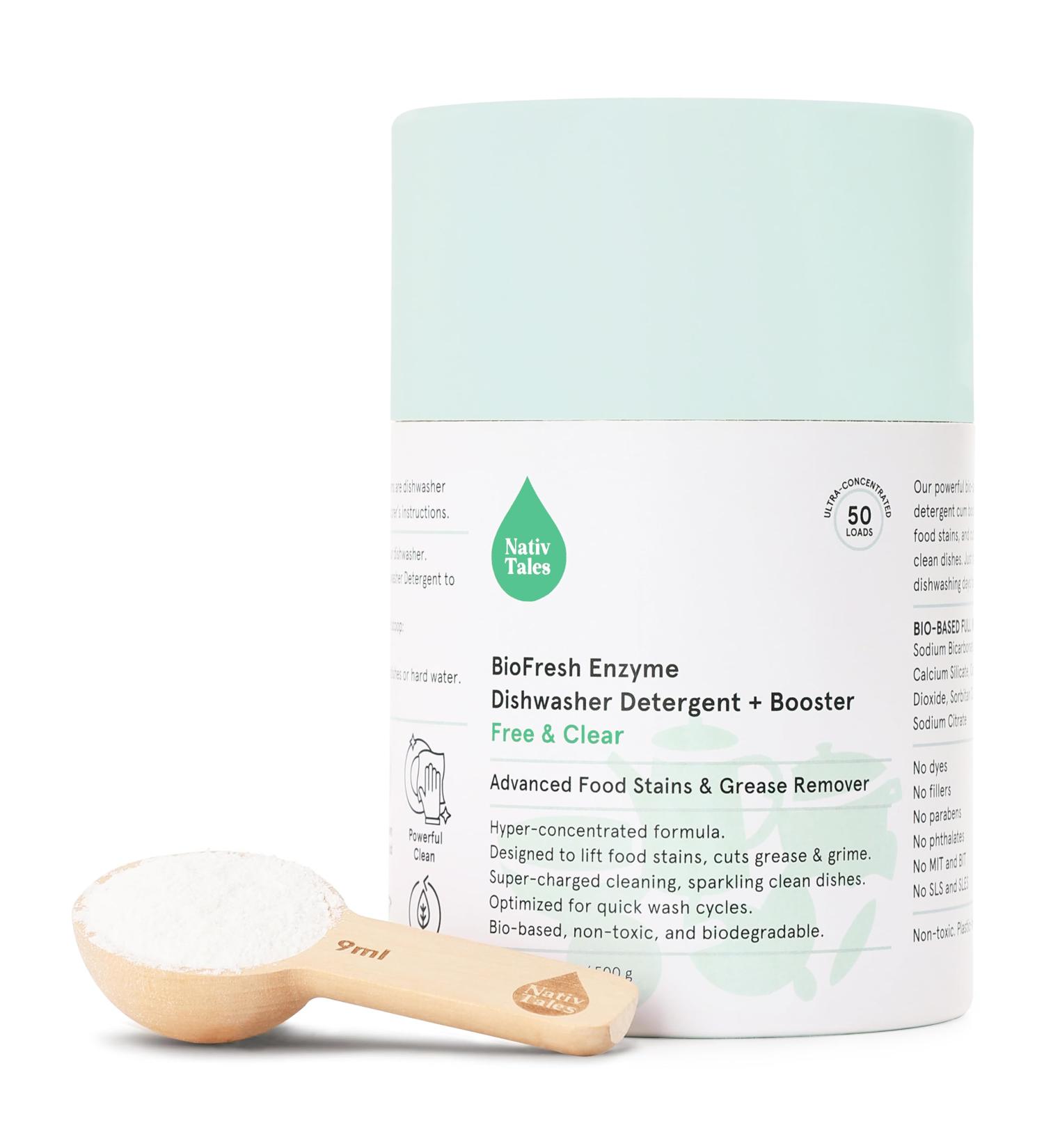 Ultra Clean Dishwasher Powder & Booster - Hyper Concentrated Spot-Free Detergent for Quick Wash | High-Efficiency eCommerce Solution - Buy Online on GoSupps.com