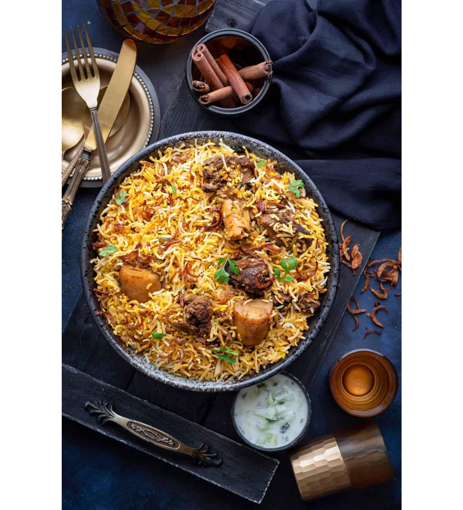 Balsara's Balsara's Biryani Mixes for chicken meat fish vegetables spicy rice Pilaf Pulao Rich and aromatic blend for Indian Arabic Pakistani cuisine (60g of Memoni Mutton Biryani)