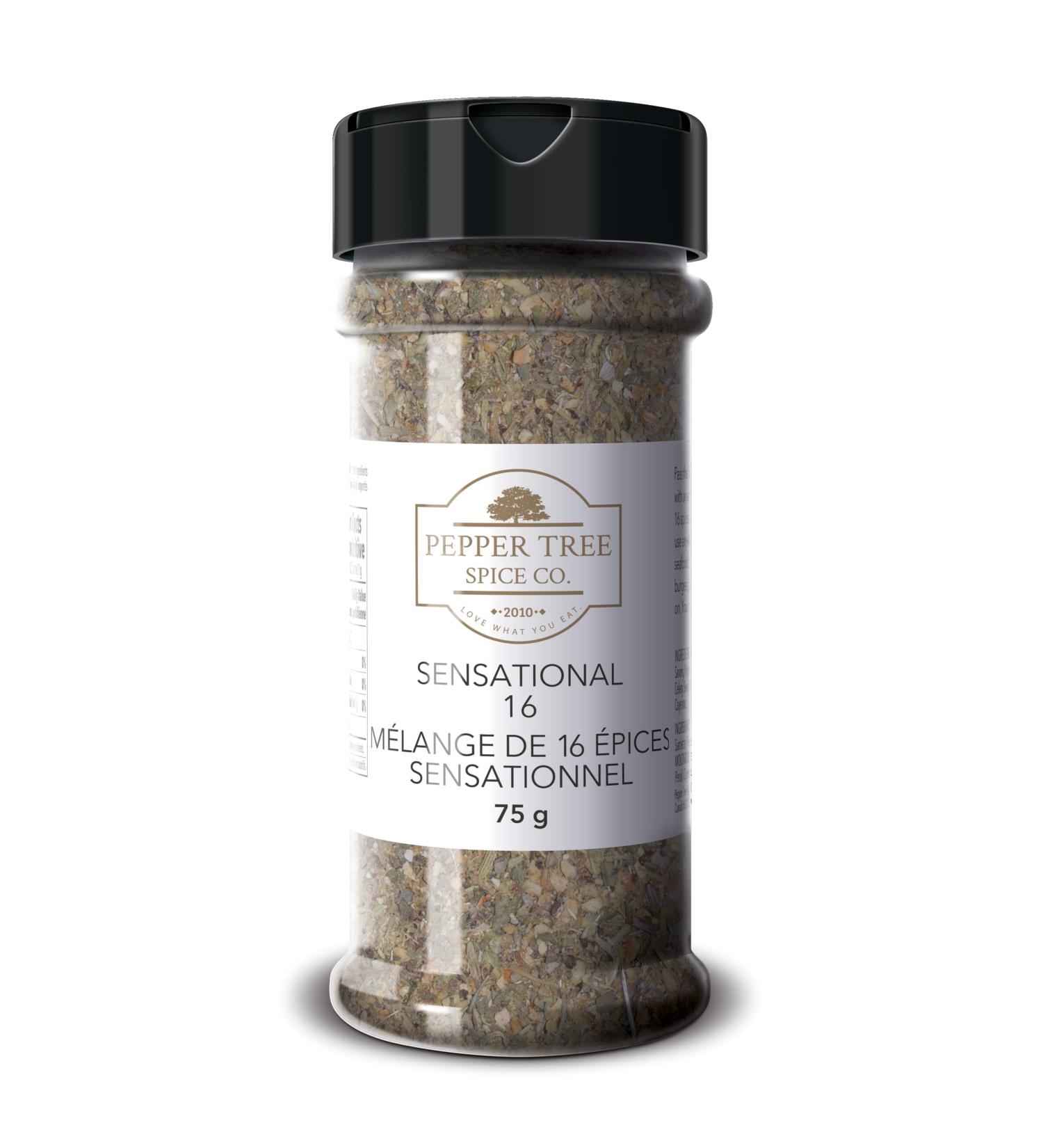 Sensational 16 All-In-One Seasoning Salt Substitute - Salt and Sugar Free - Buy Online on GoSupps.com