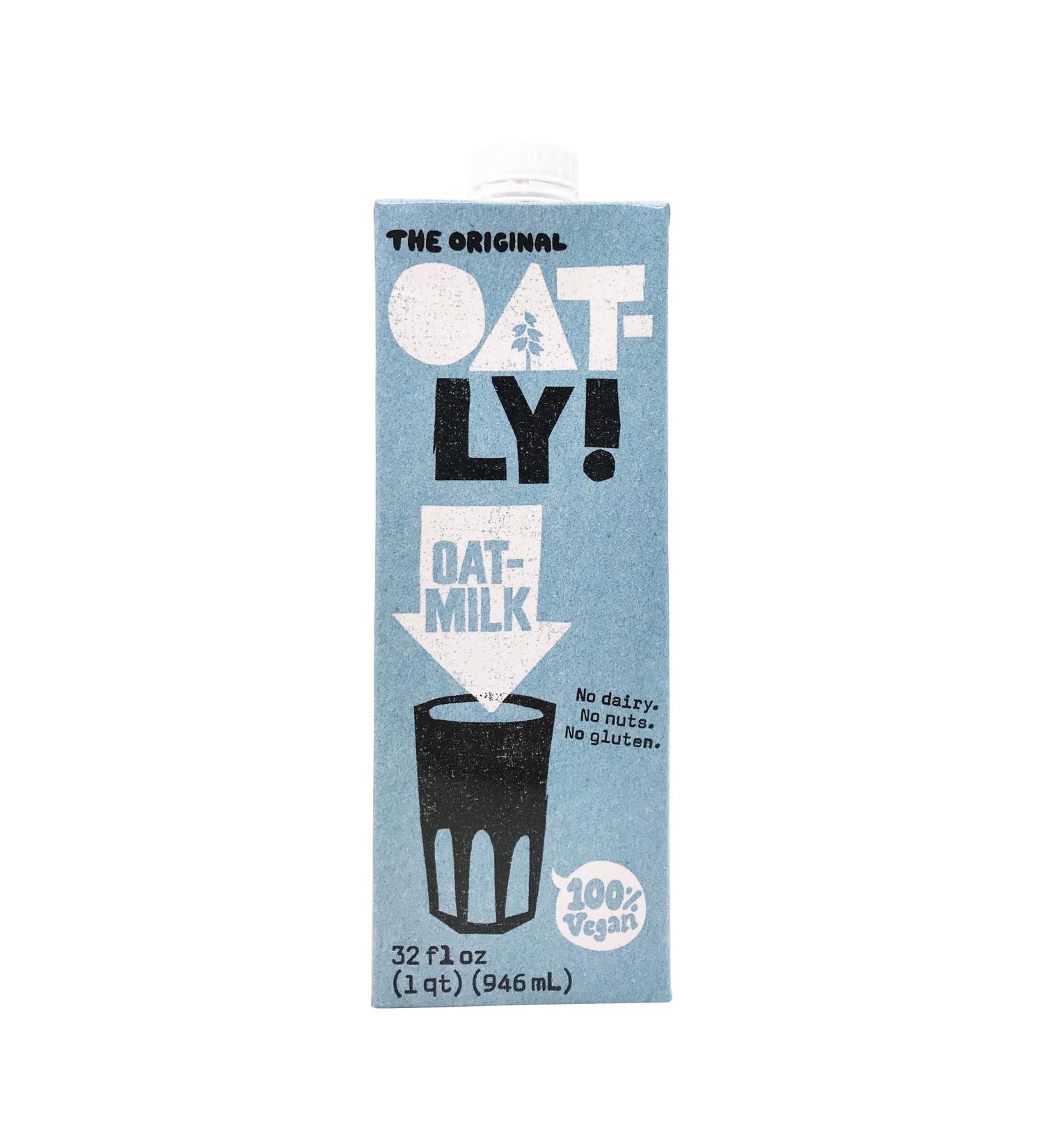 Oatly Original Oatmilk 32oz: Dairy-Free Alternative Milk - Buy Online on GoSupps.com