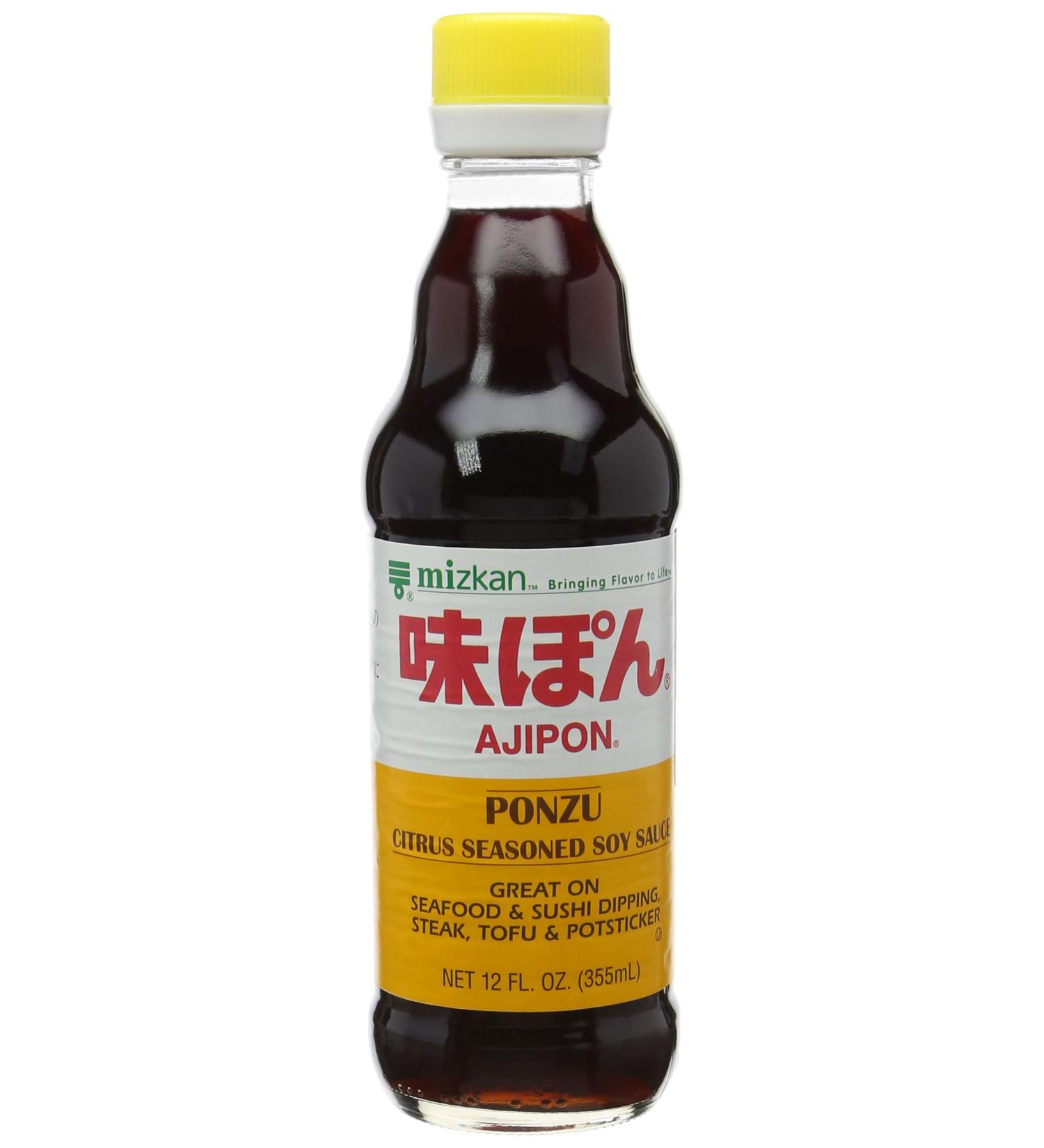 Mizkan Ajipon Ponzu Citrus Seasoned Soy Sauce 355ml - Authentic Japanese Flavor - Buy Online on GoSupps.com