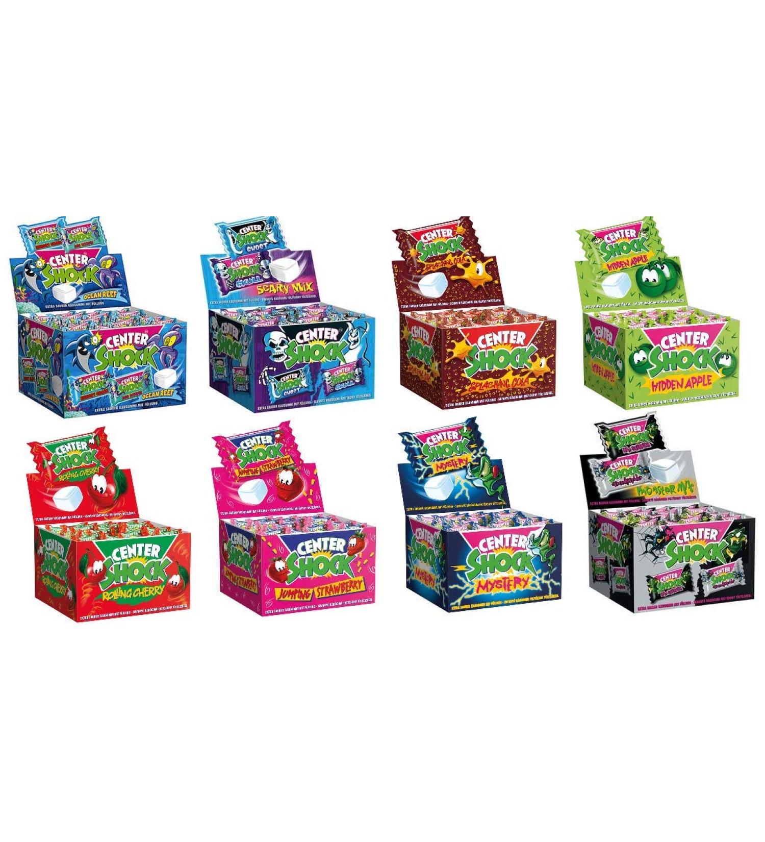 Buy 8 Boxes of Center Shock Mix: Apple Cola Ocean Reef & More - 400g | International Shipping - Buy Online on GoSupps.com
