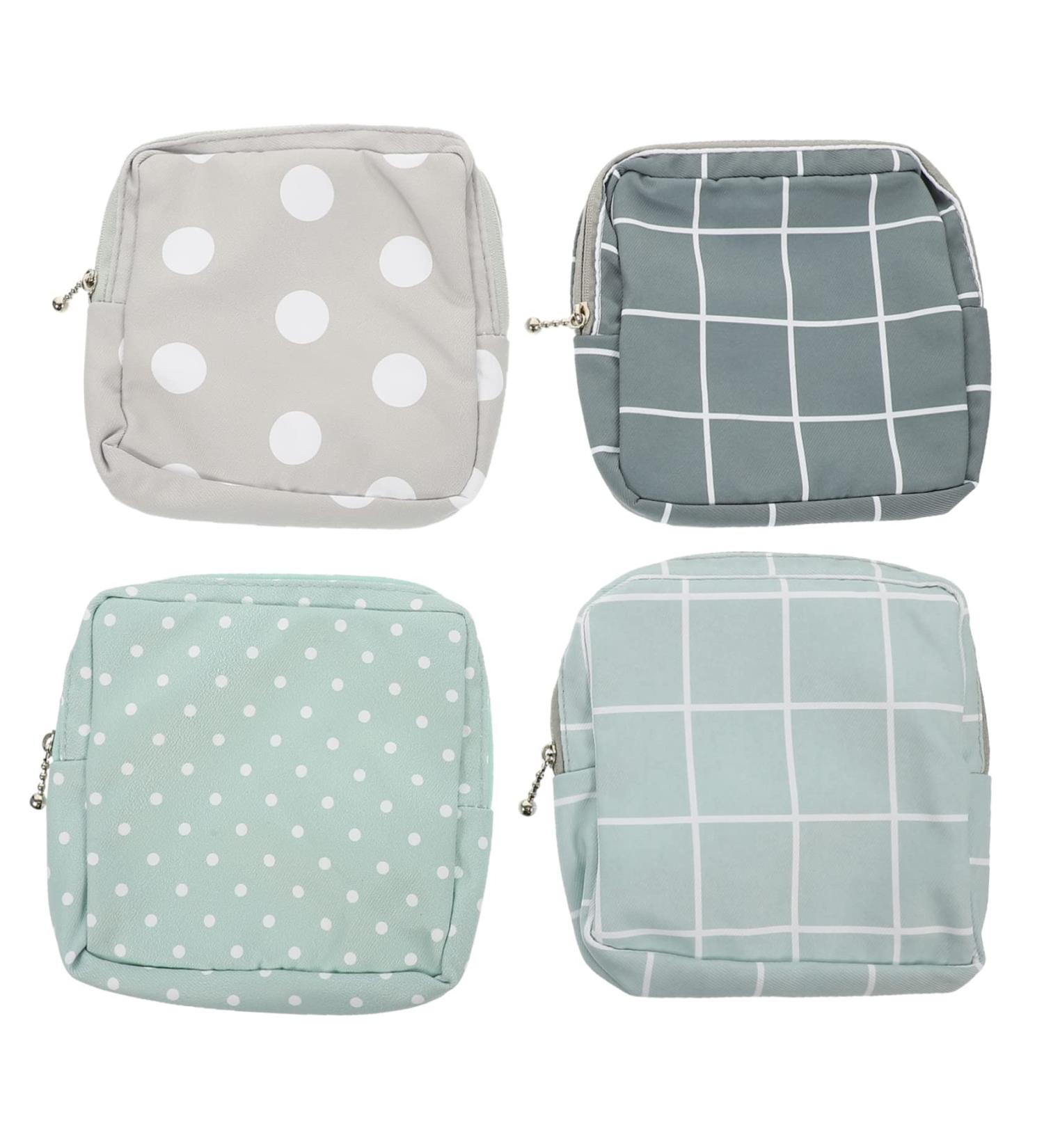 Magiclulu 4-Piece Women's Storage Bag Set | Portable Diaper & Menstrual Band Holder | Tampon Organizer - Buy Online on GoSupps.com