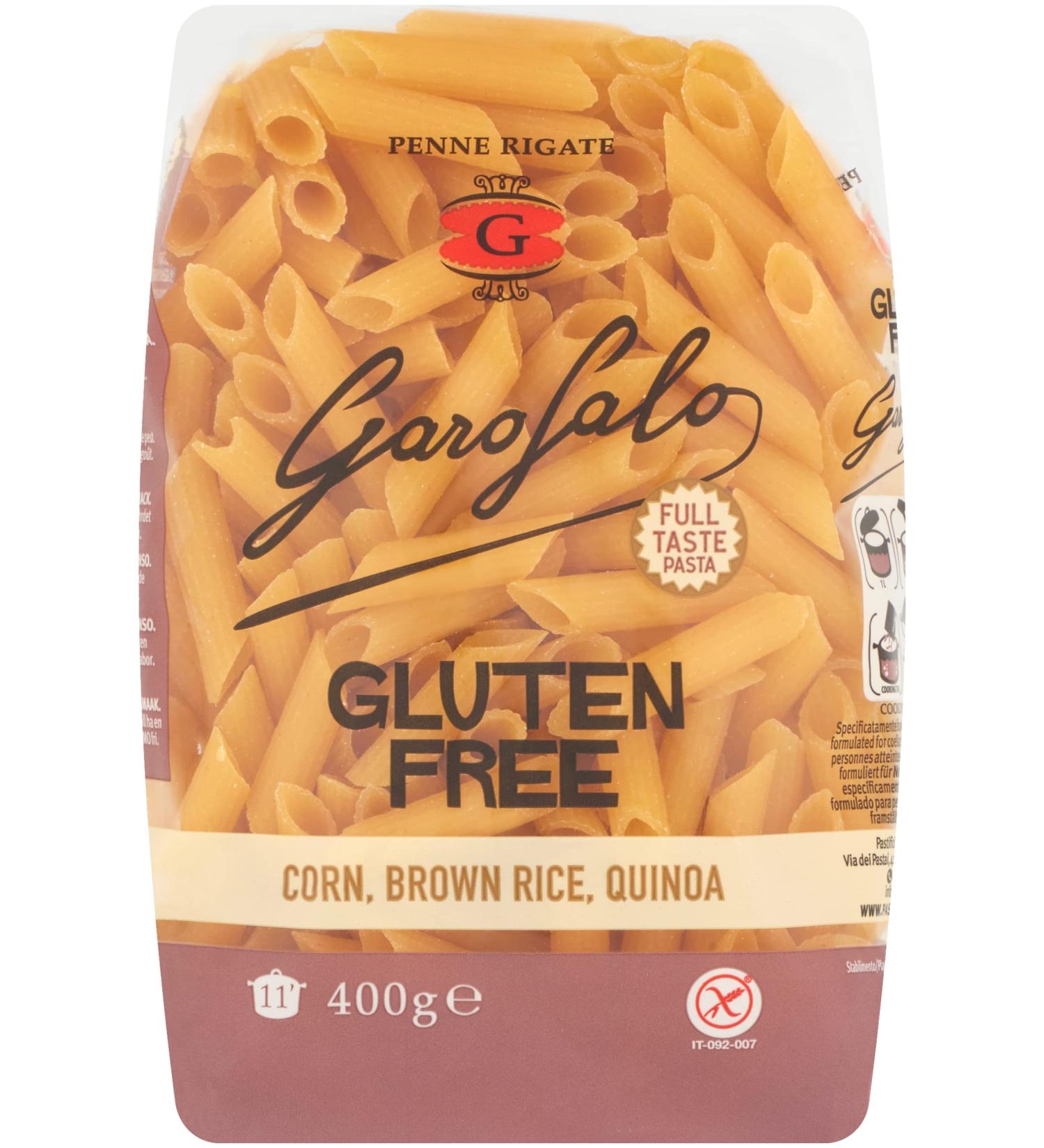 Garofalo Gluten Free Penne 400g - Convenient Single Pack - 1 Count - Buy Online on GoSupps.com