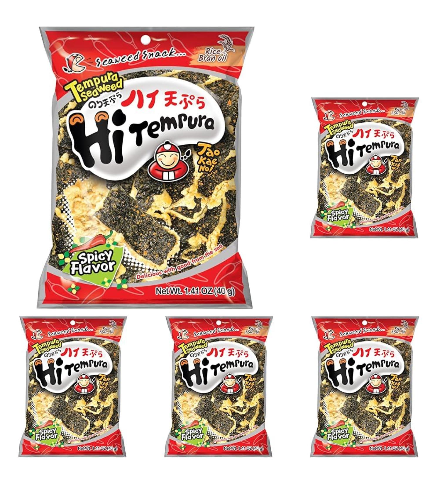 Taokaenoi Tempura pic Saveur algues Hitempura 01:41 Oz (Lot de 5) 40.00 g (Lot de 5) - Buy Online on GoSupps.com