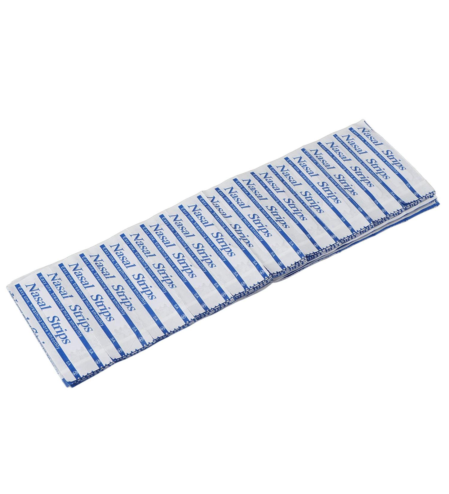 100pcs Snore Nasal Strips - Ergonomic Solution for Nasal Congestion - Hygienic Health Care - Buy Online on GoSupps.com
