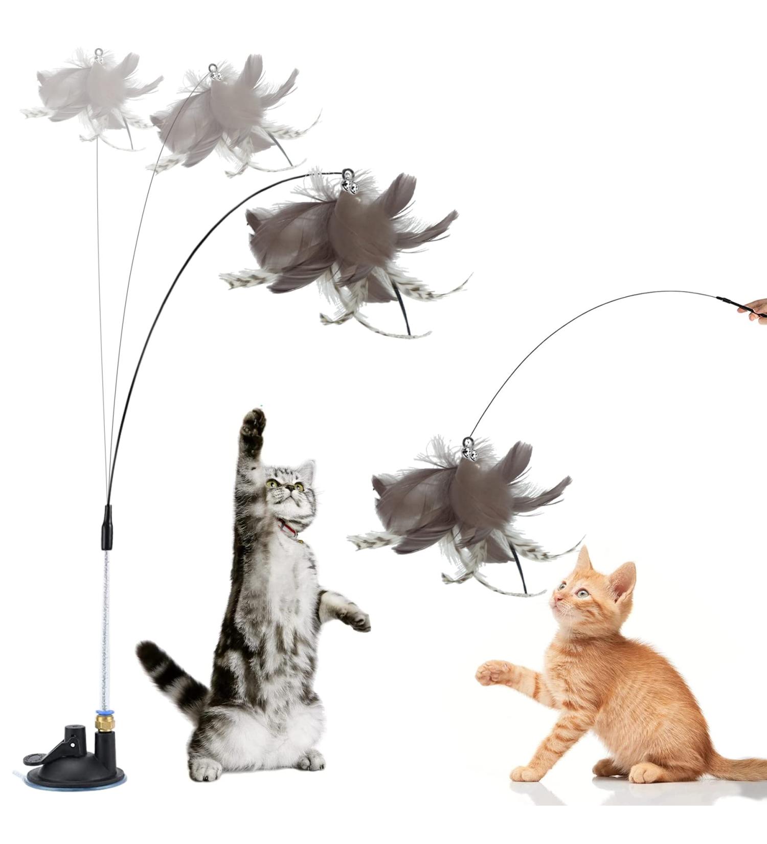 Sunshine Smile Cat Toys Set | Interactive Springs & Treats for Cats & Dogs - Perfect Pet Playtime - Buy Online on GoSupps.com