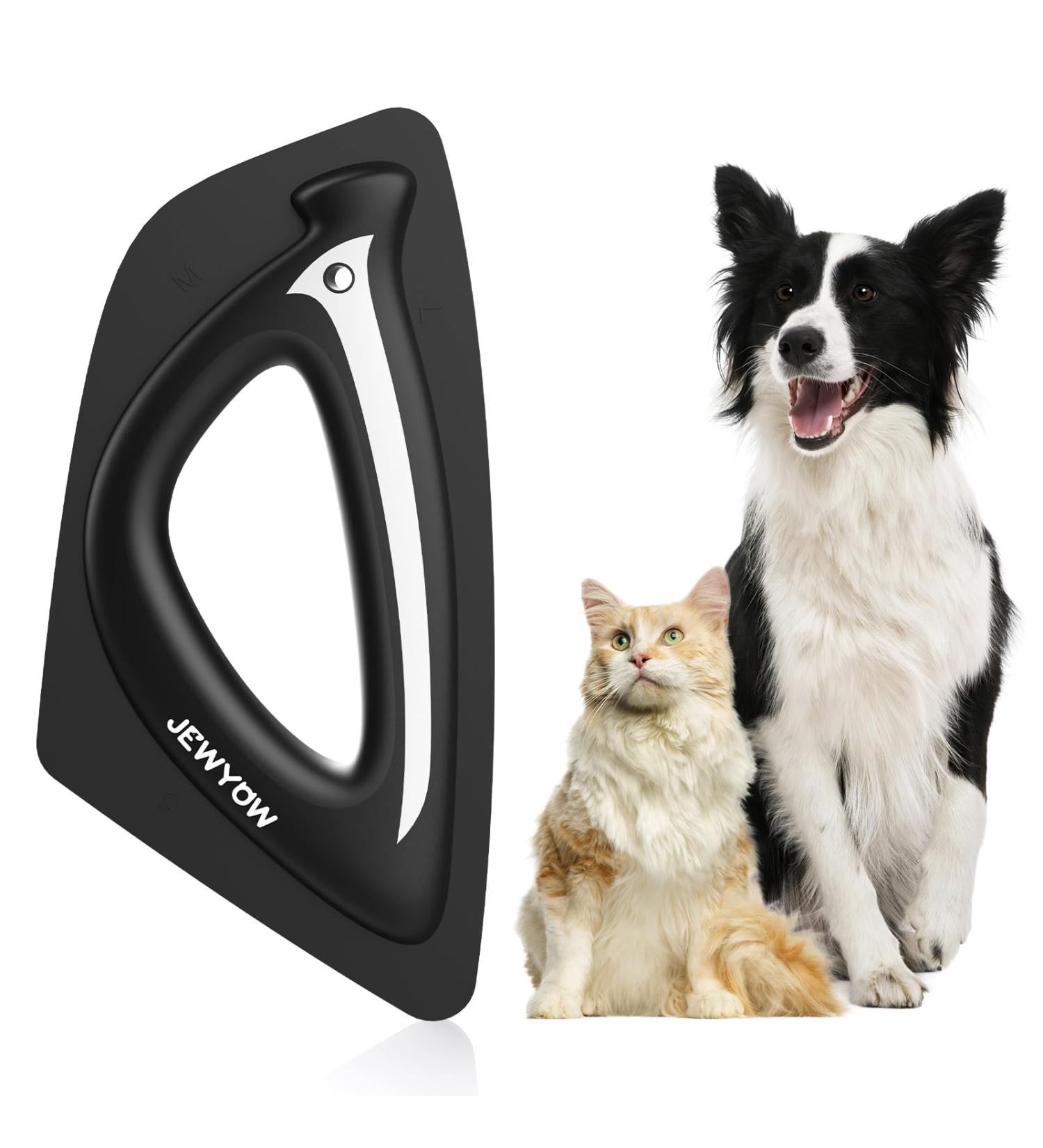 Jewyow Mini Animal Hair Remover - Effective Brush for Couch Carpet Sofa & Furniture | Ergonomic Design | Best Pet Hair Remover - Buy Online on GoSupps.com
