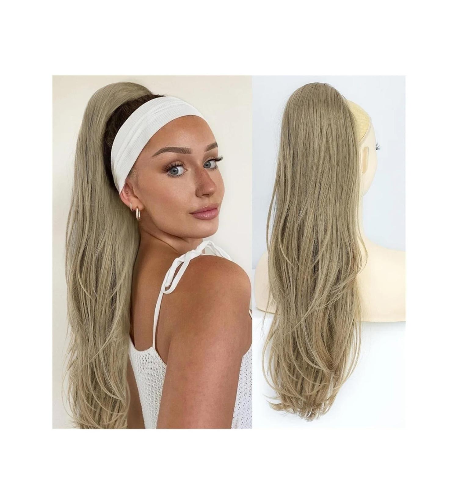 Ponytail Extension Ponytail Extension 26 Inch Long Wavy Multi-Layered Drawstring Ponytail Hair Extensions for Women Heat Resistant Synthetic Ponytail Hairpieces Ponytail Hairpiece for Women (Color : 26inches 184A - Buy Online on GoSupps.com